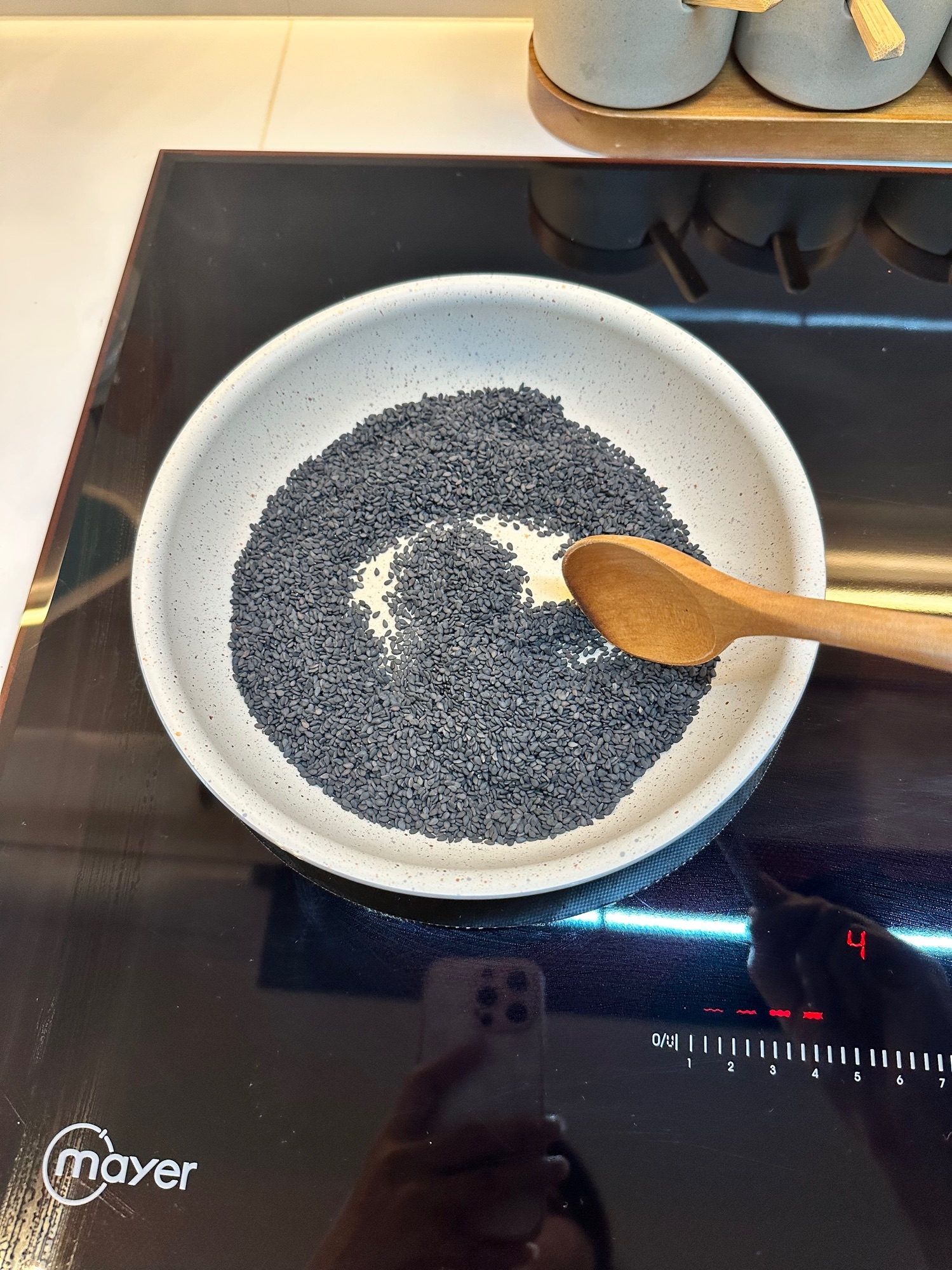 Black Sesame Paste with Ninja foodi blender