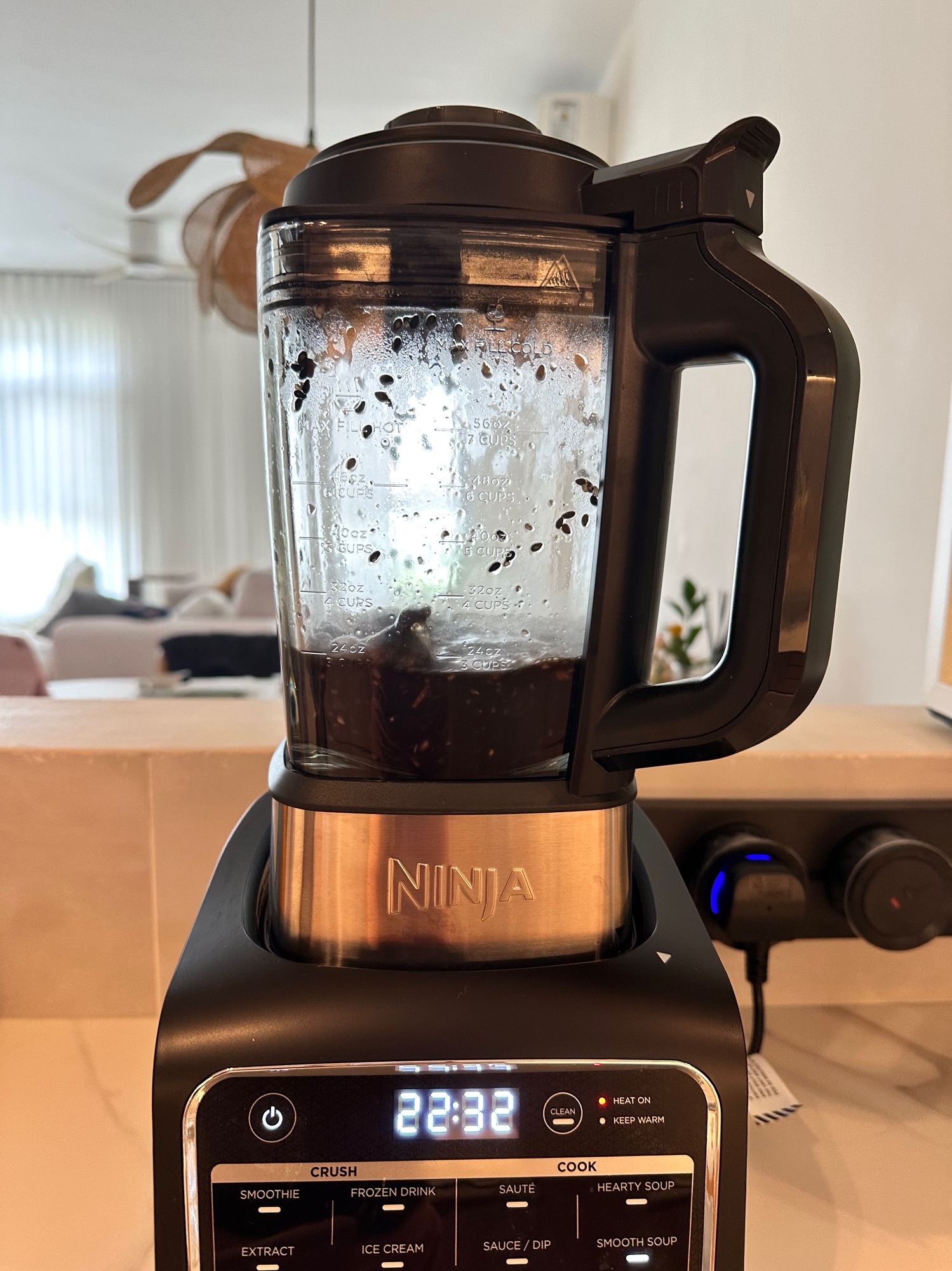 Black Sesame Paste with Ninja foodi blender