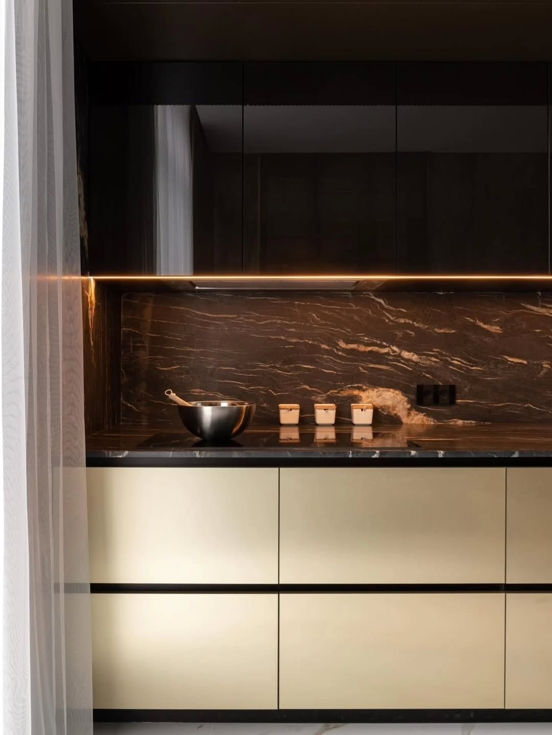 Luxurious dry kitchen designs