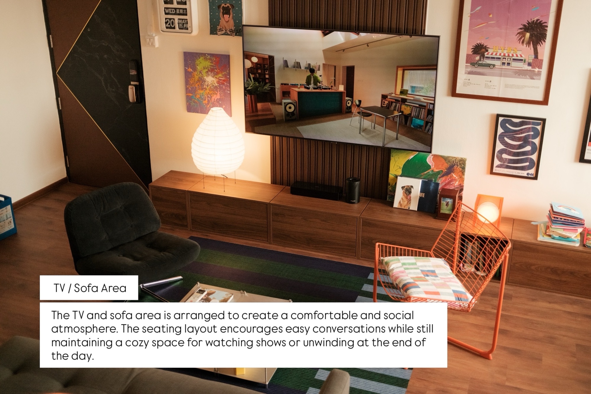 Breaking up my living room space