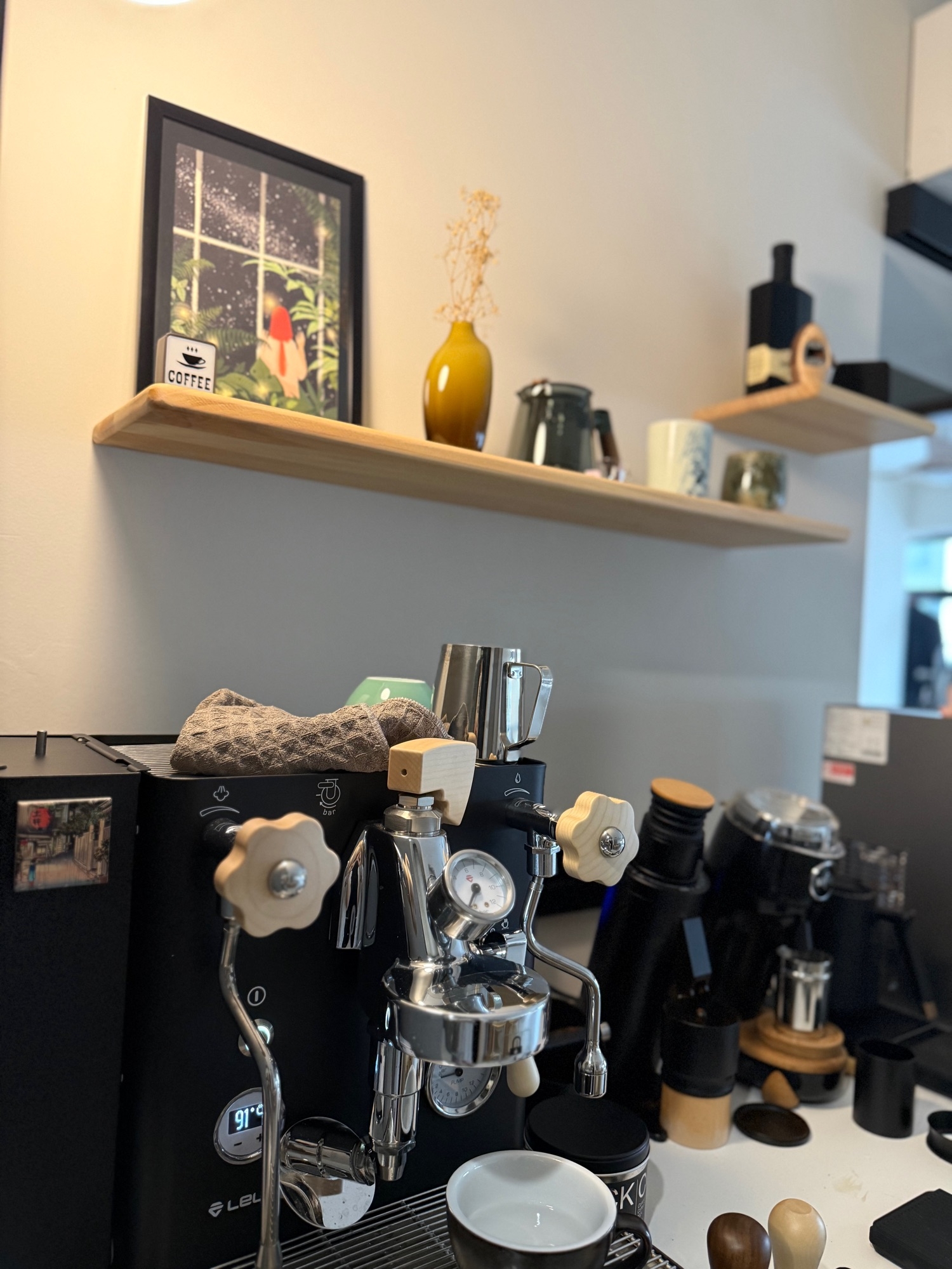 Our floating shelves