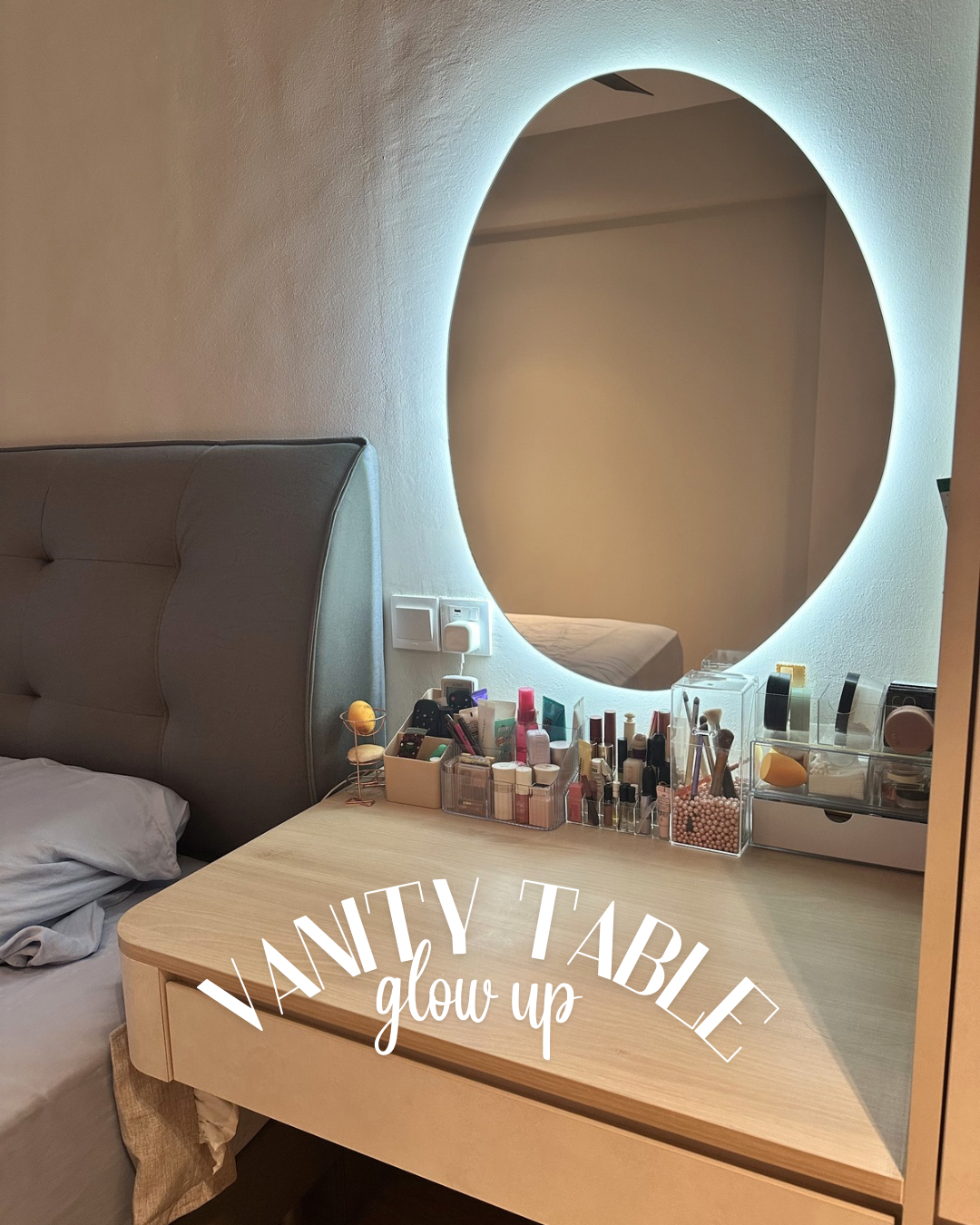 Vanity-table-glow-up!