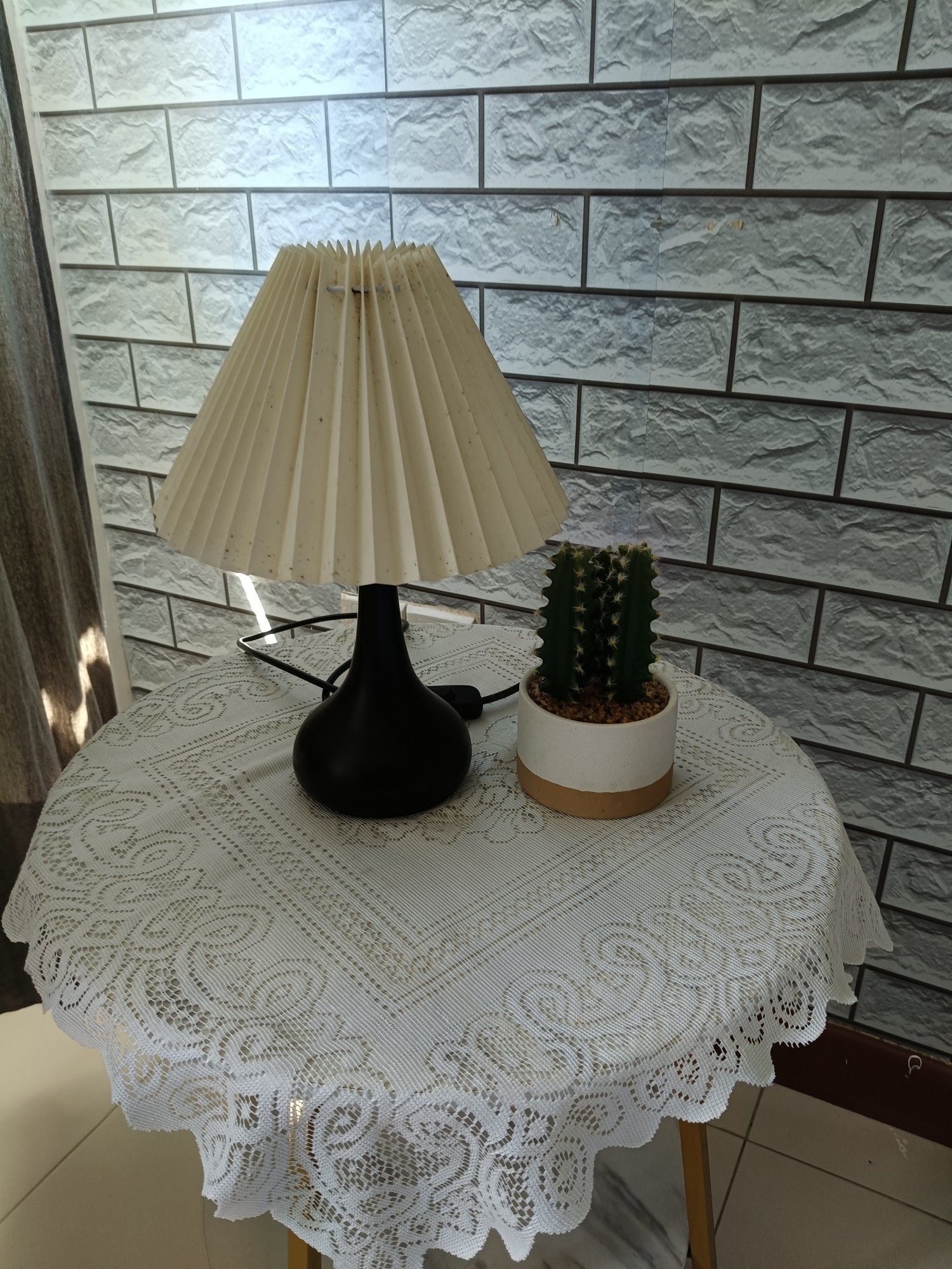 Lamps in every corner of the house
