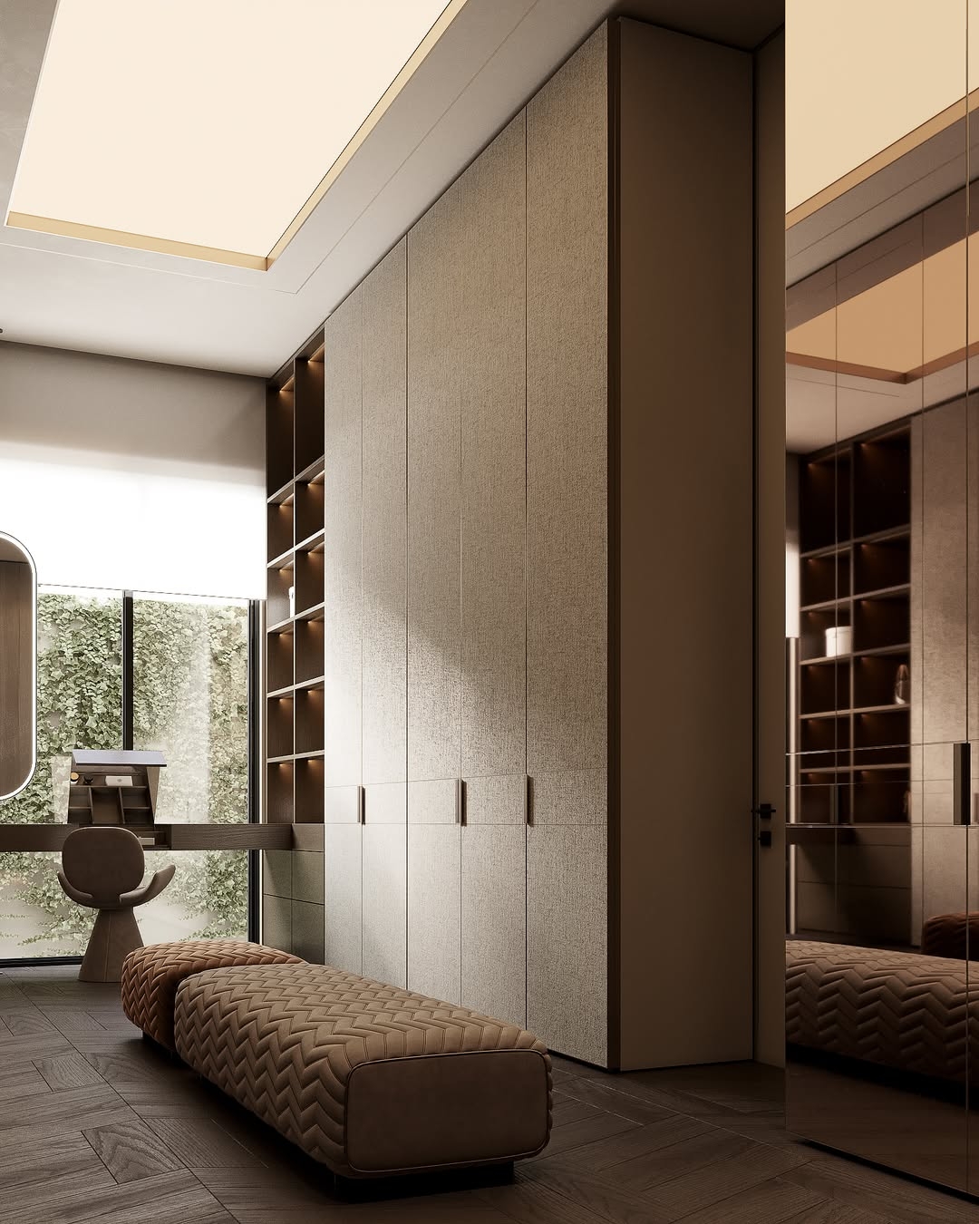 Ultra-stylish-walk-in-wardrobe-design