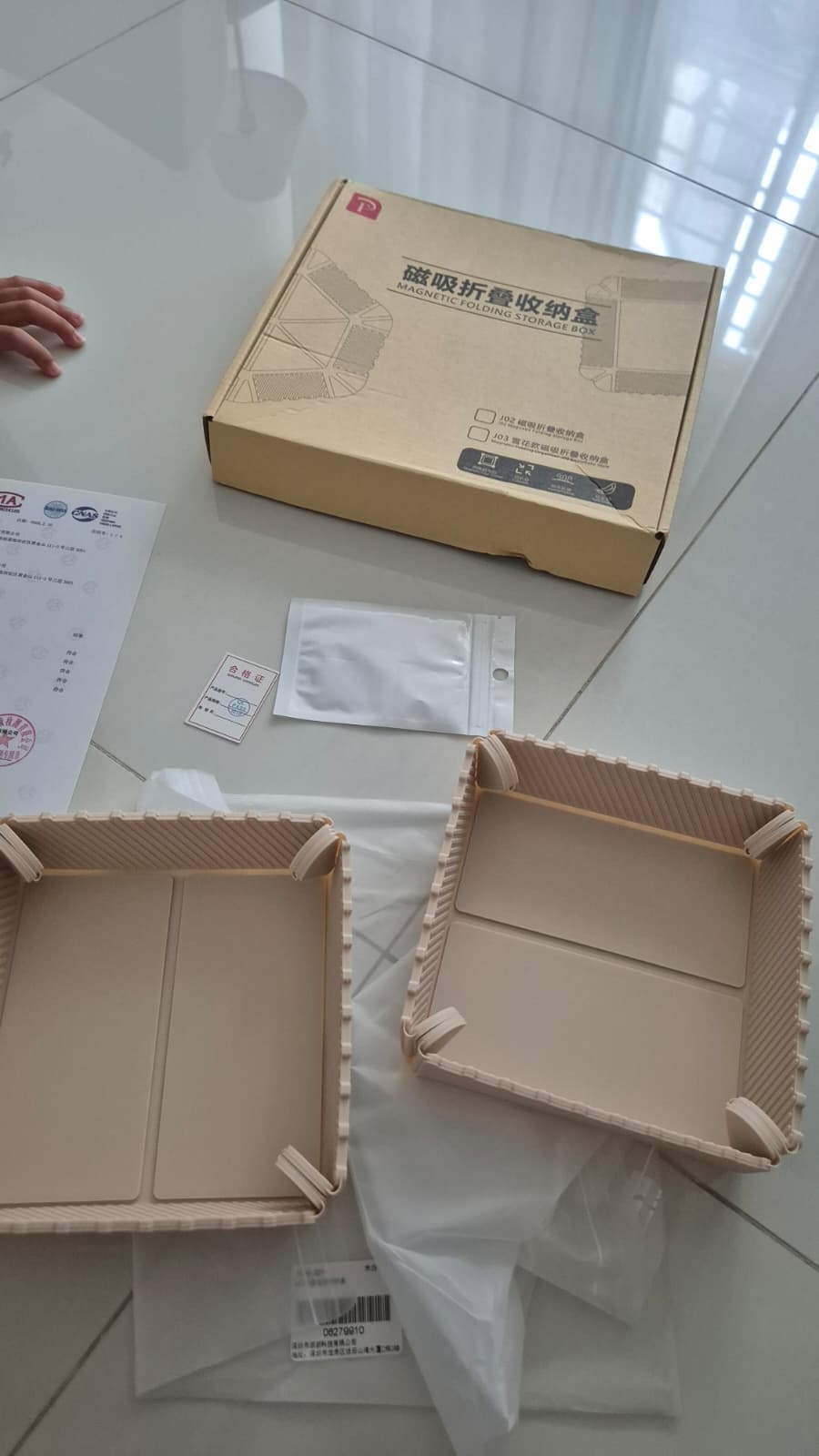 Magnetic cutting board cum plate