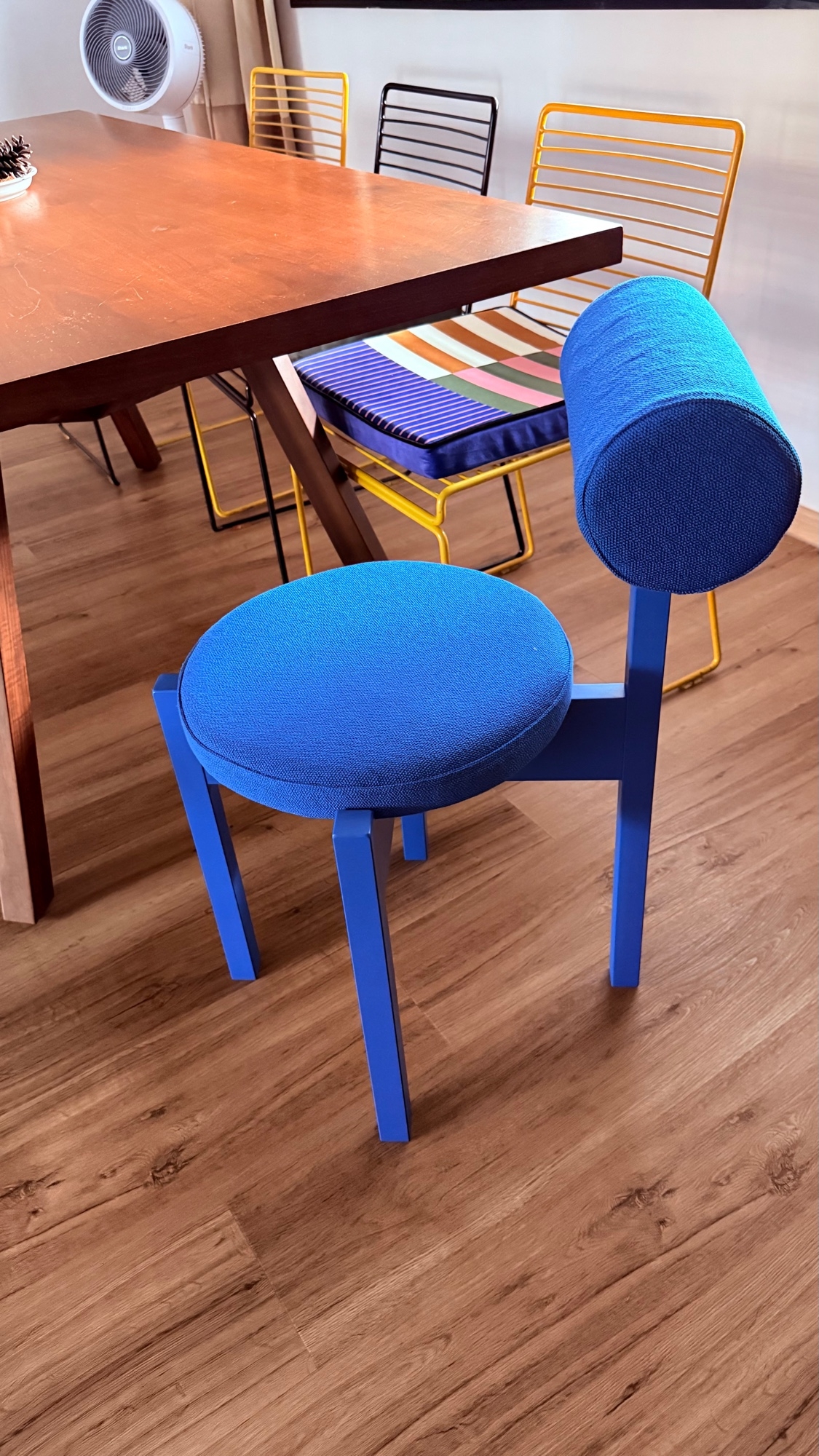 Bright blue. Our new fav colour.