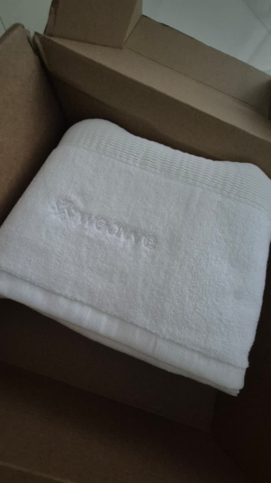 Our towels got upgraded!