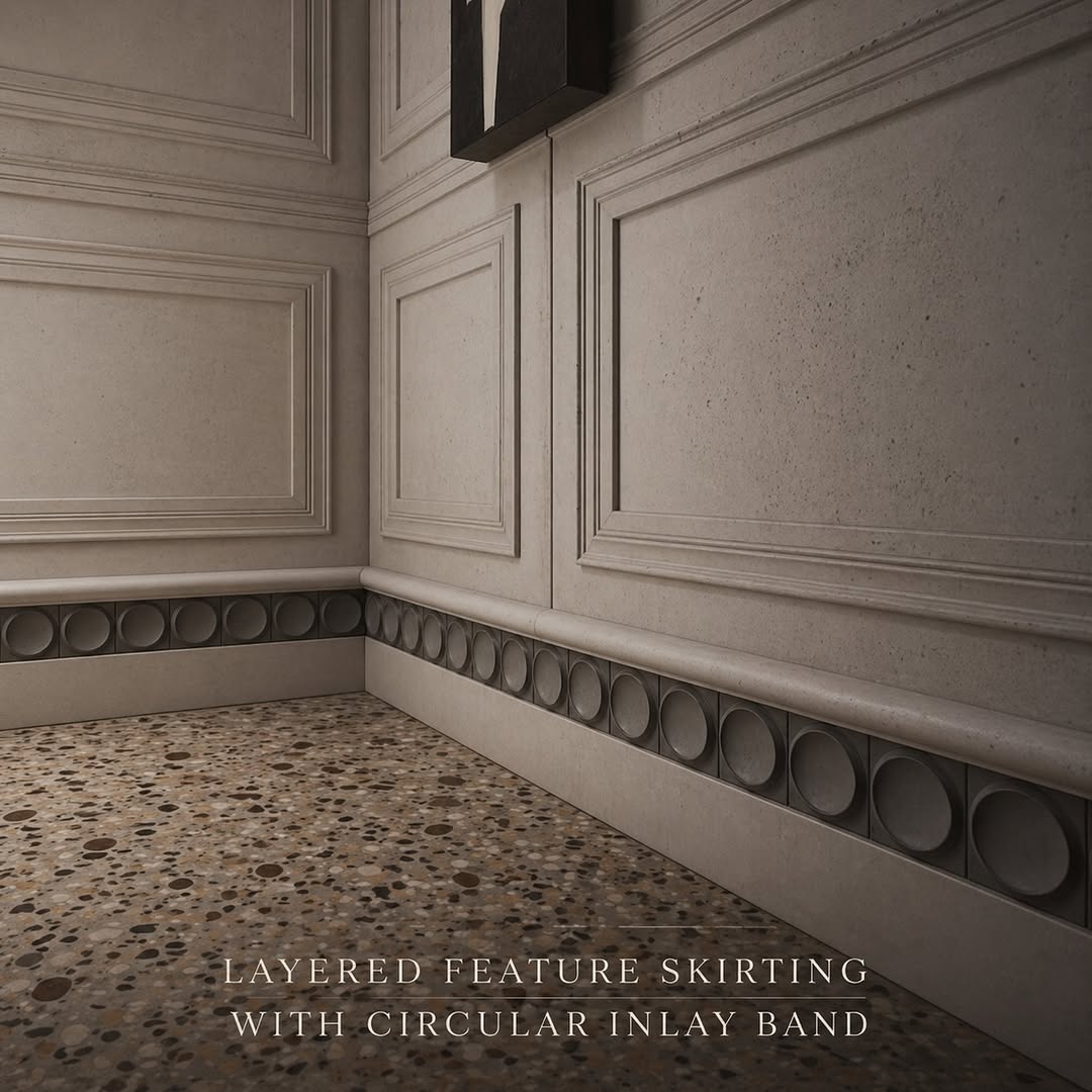 Stylish skirting design