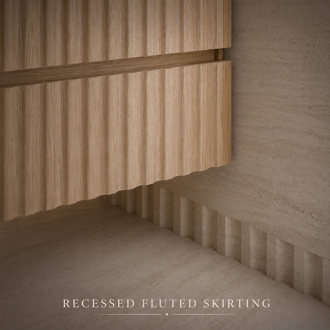 Stylish skirting design