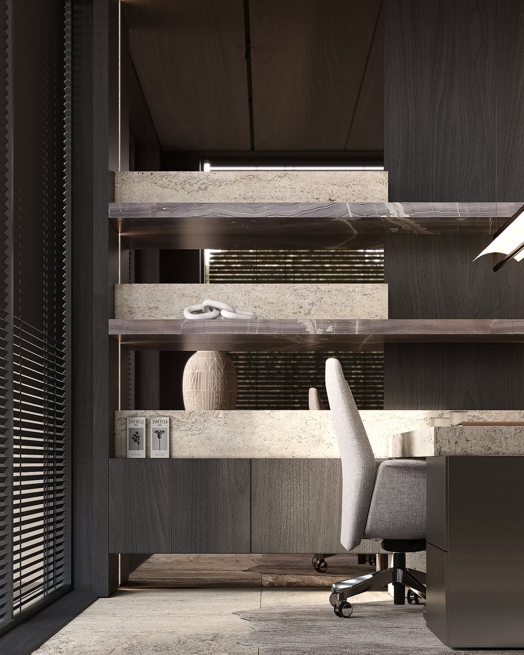 Ultra stylish home office design