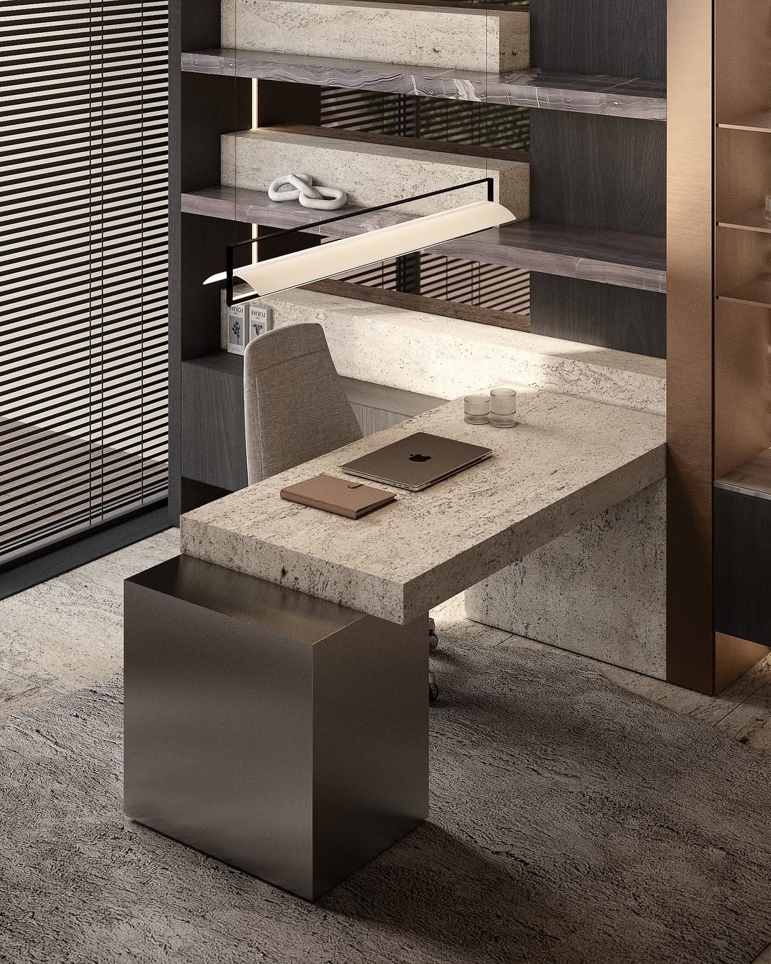Ultra stylish home office design