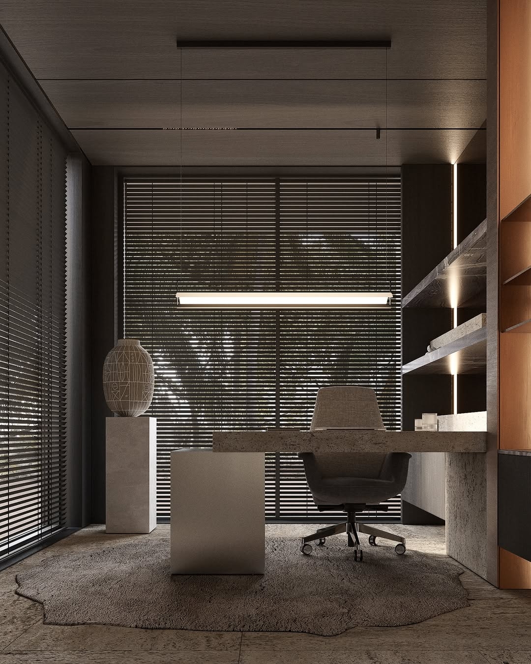 Ultra stylish home office design