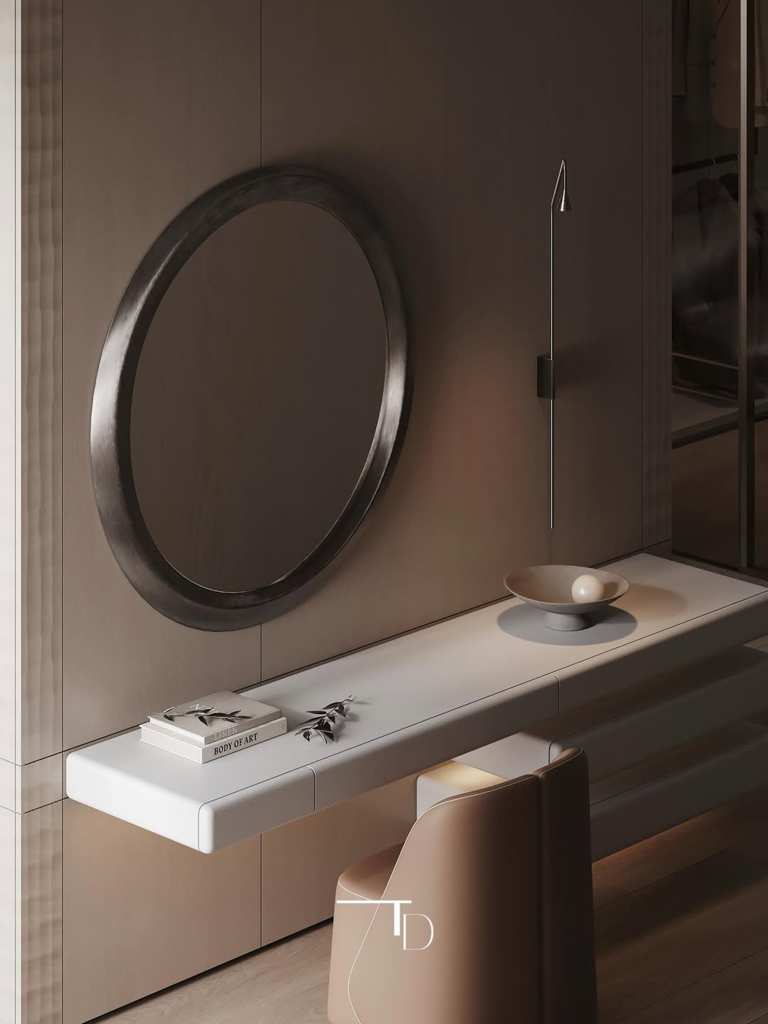Luxurious and stylish bathroom design