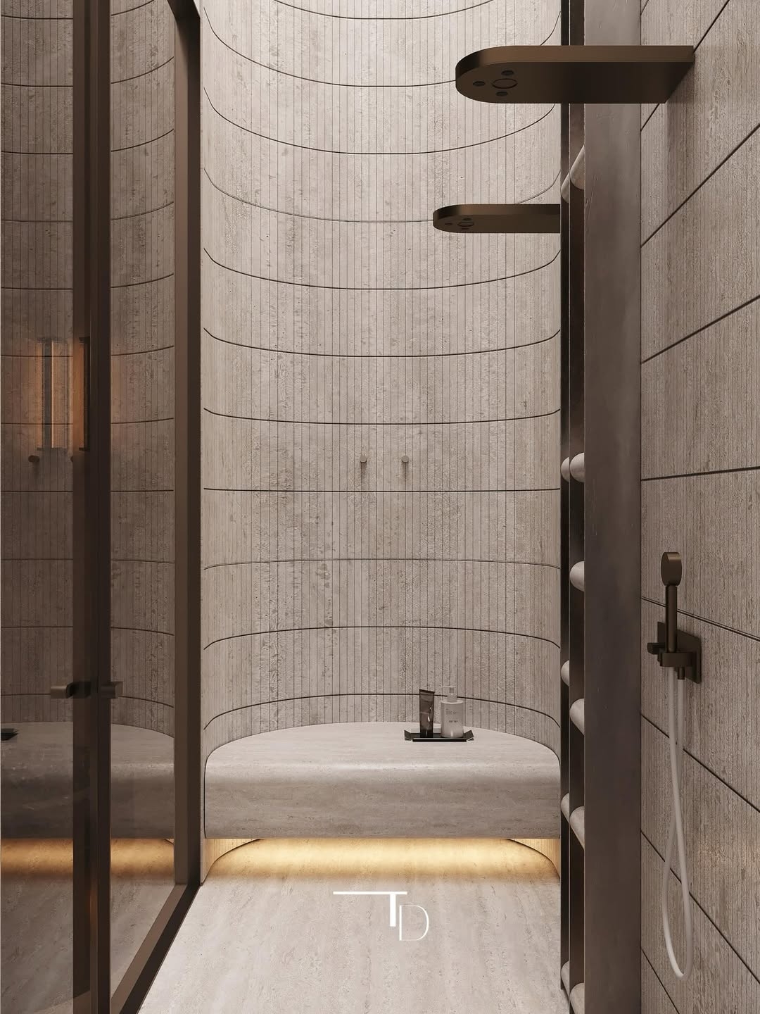 Luxurious and stylish bathroom design