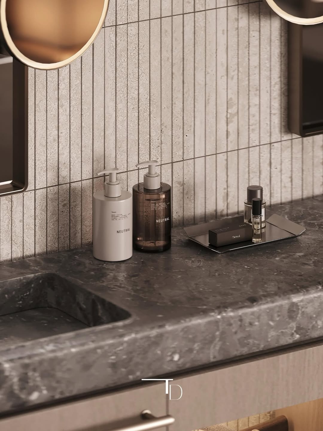 Luxurious and stylish bathroom design