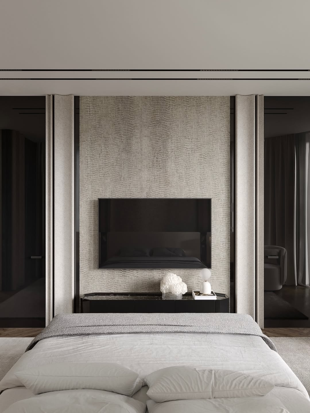 Luxurious modern bedroom design