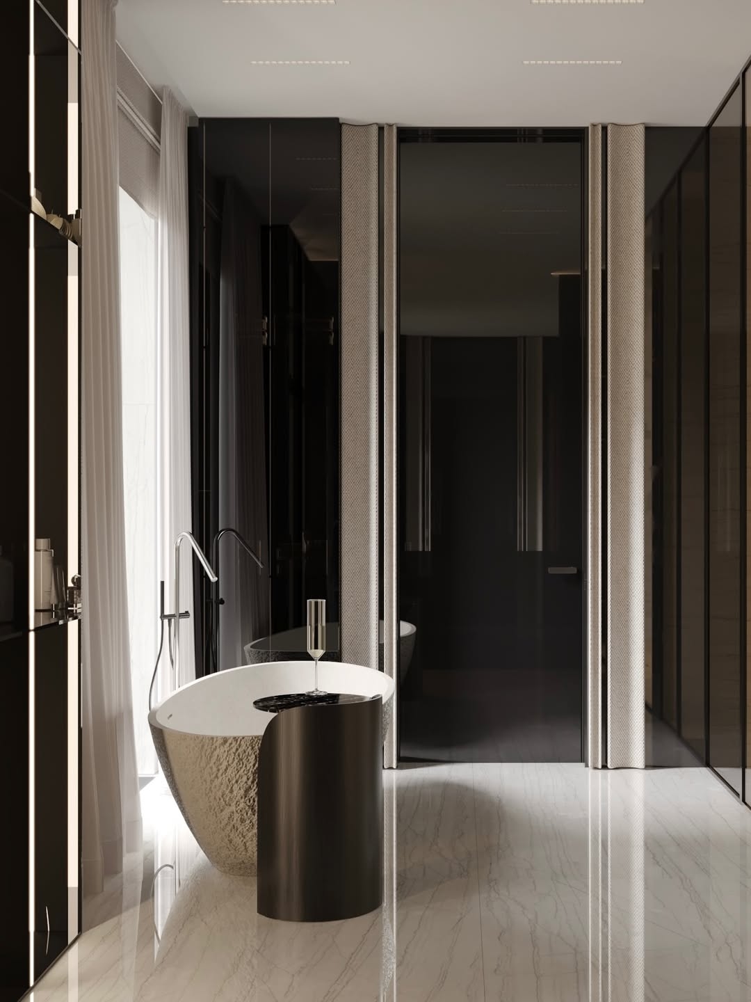 Luxury bathroom design