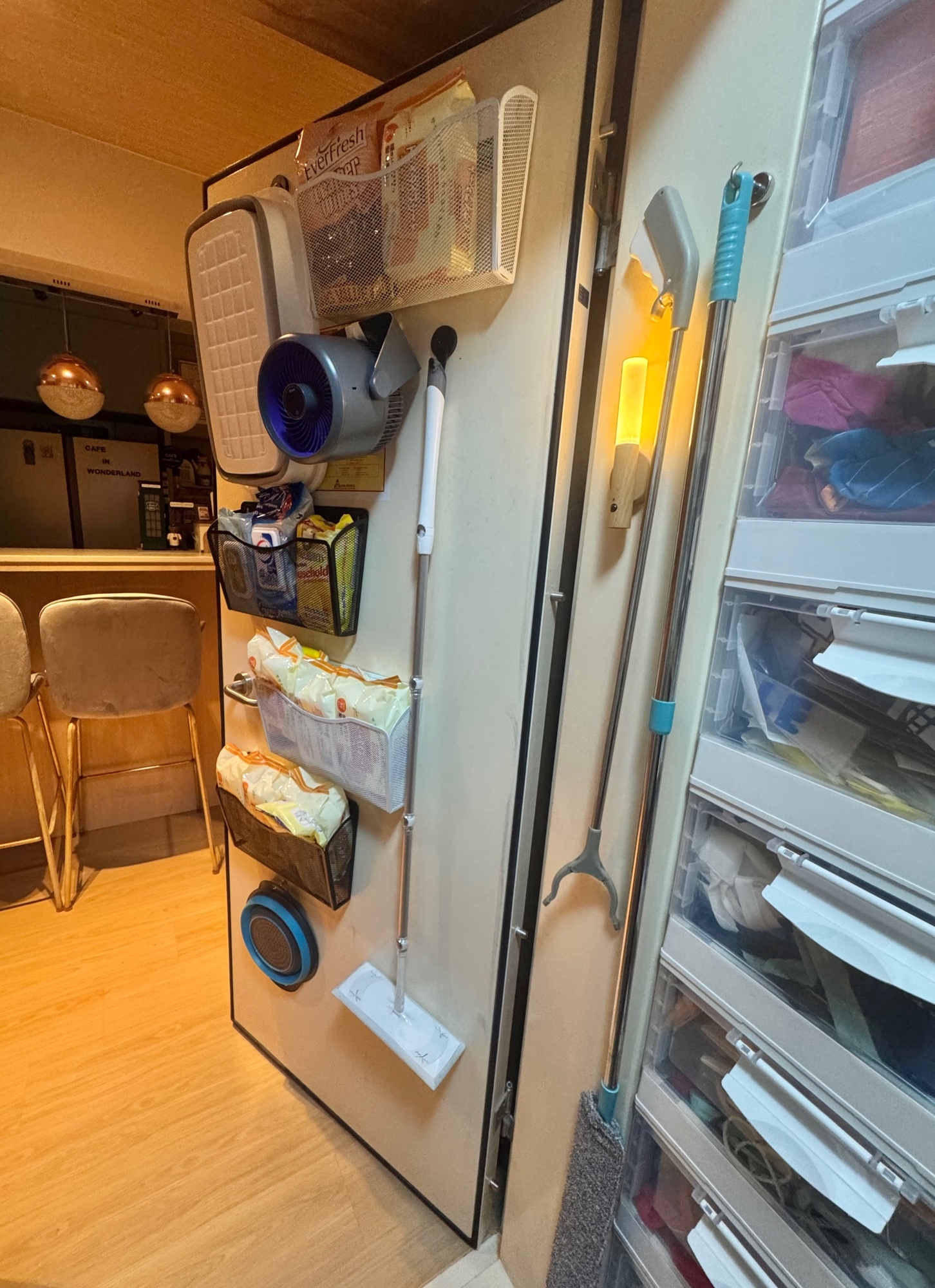Bomb shelter storage hacks - Clutter at bay