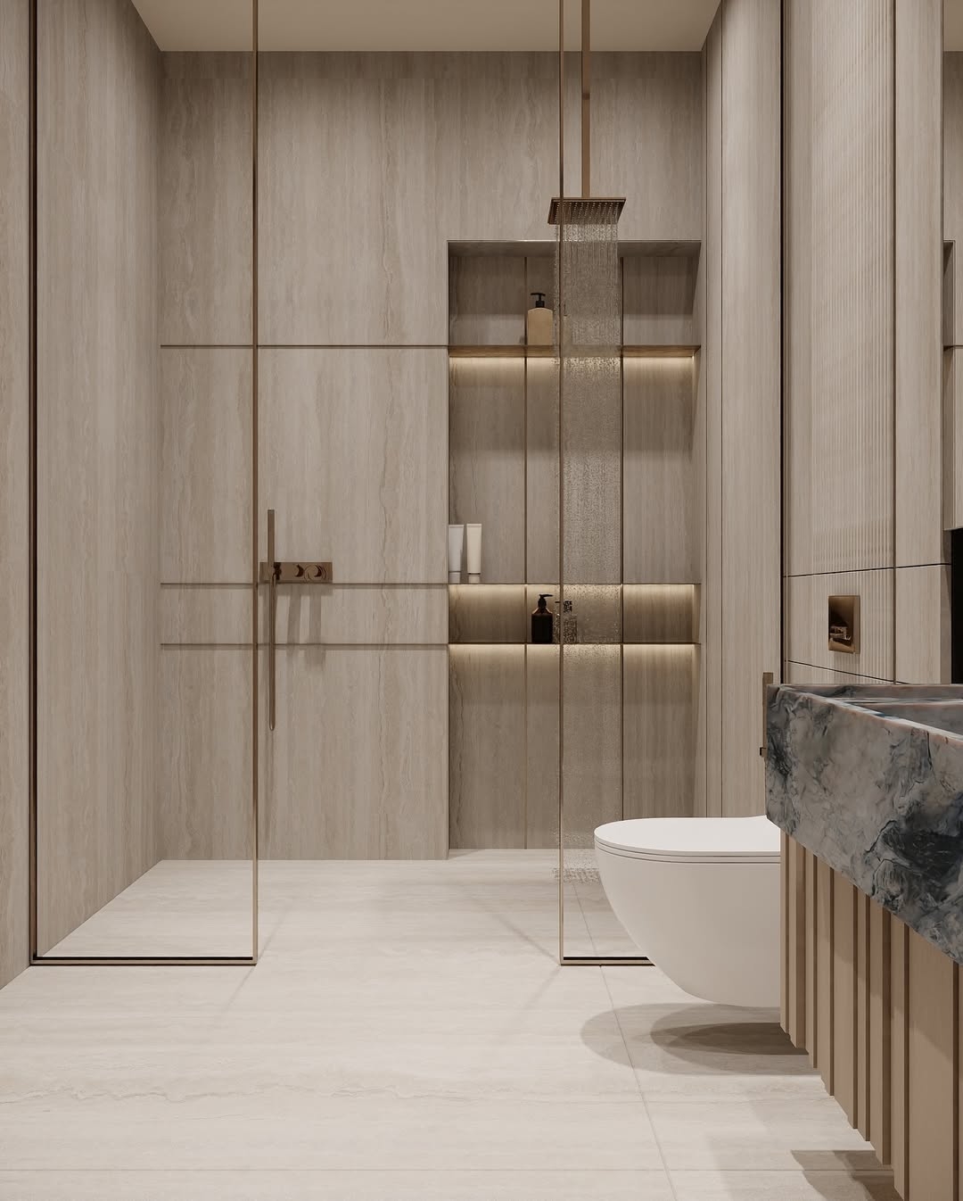 Luxury modern bathroom