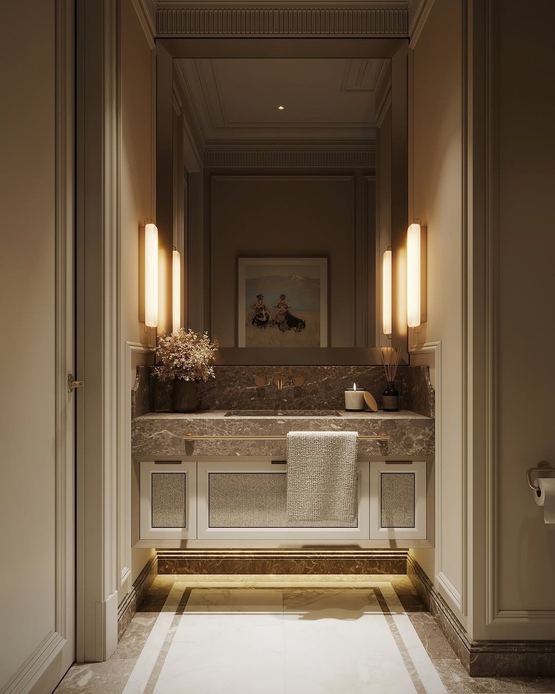 Luxurious-&-cozy-bathroom-design