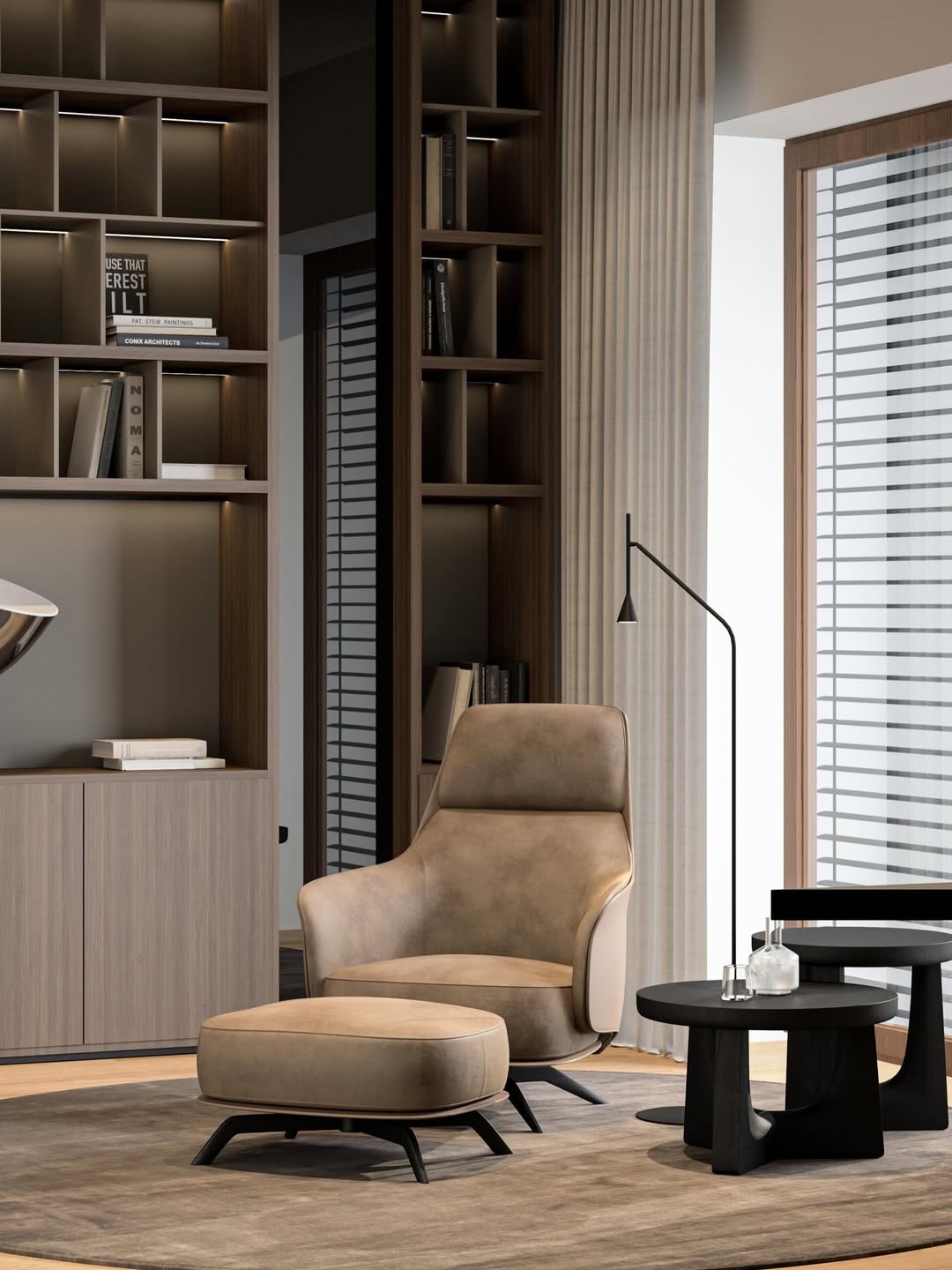 Stylish and sophisticated home office design