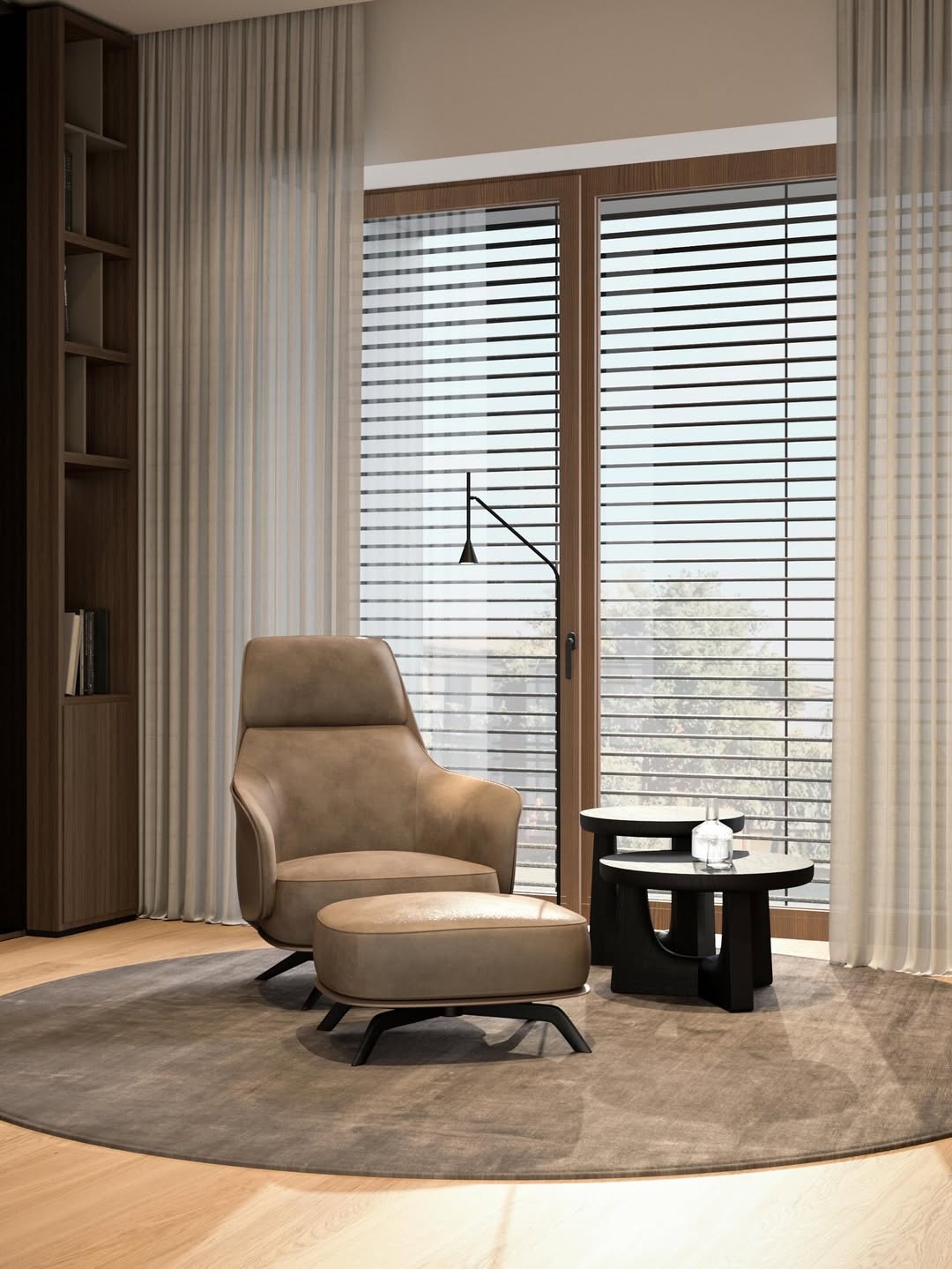 Stylish and sophisticated home office design