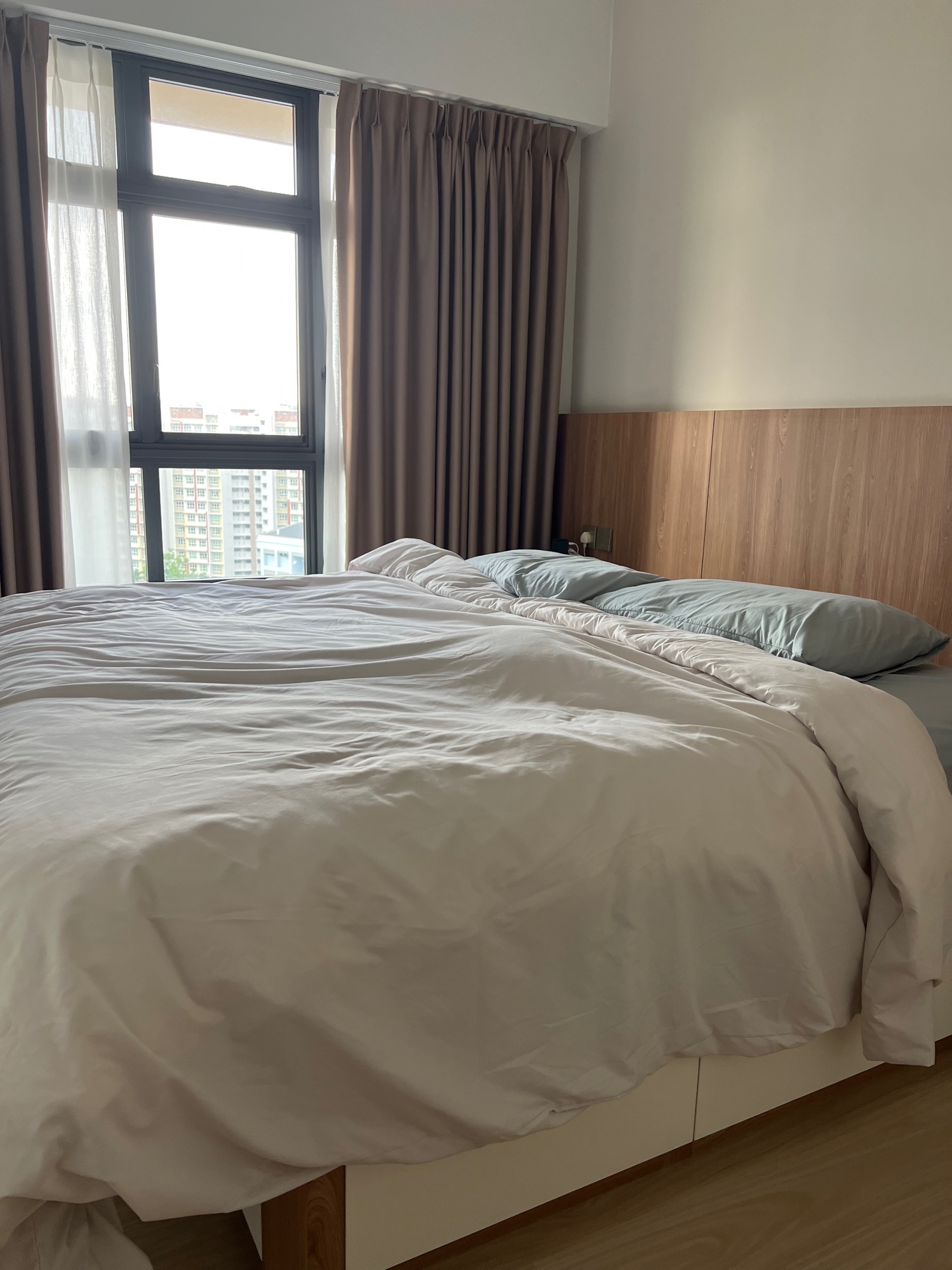 Customer home photo 2: ways to reduce household chores in the bedroom!