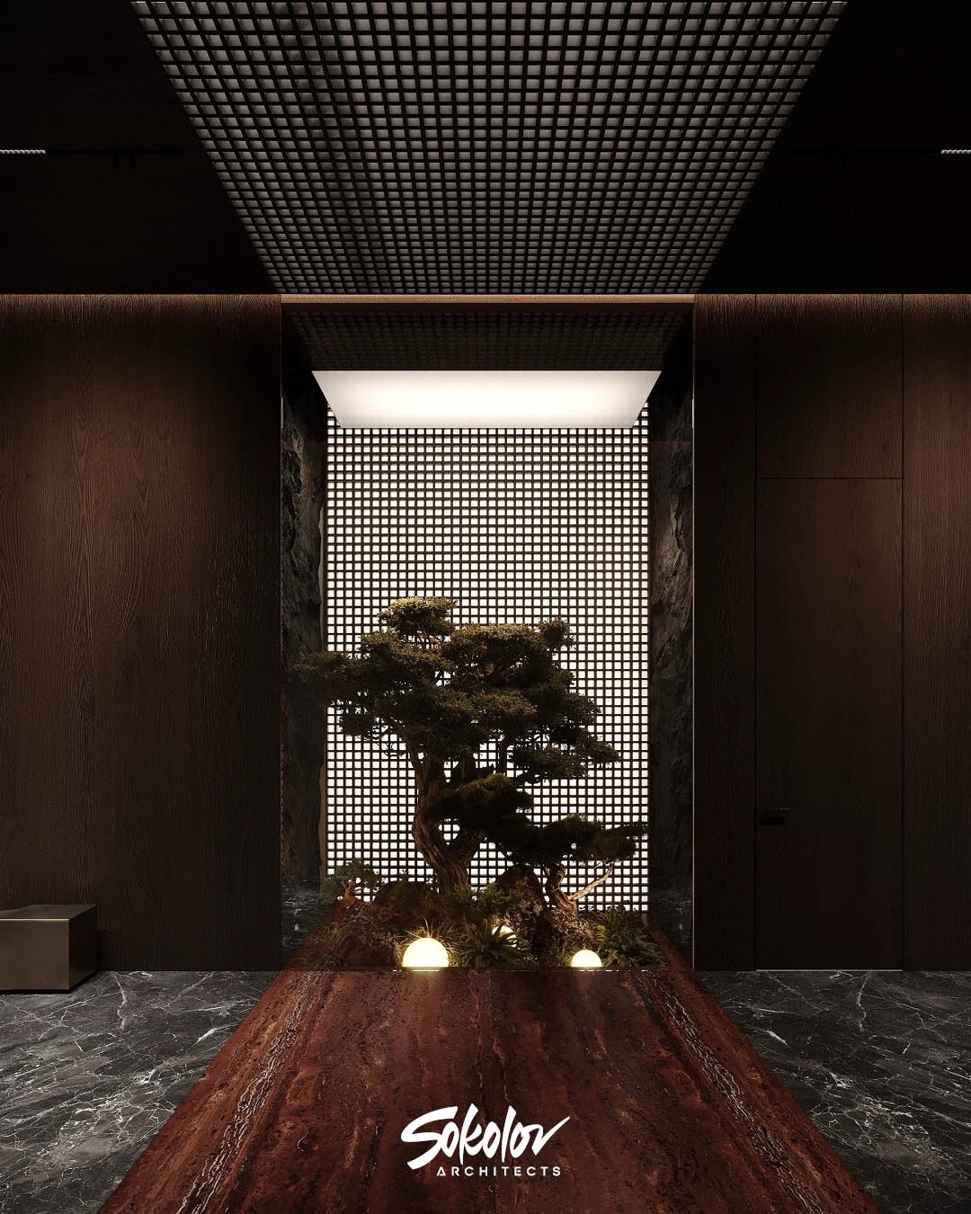 Luxury indoor landscaping