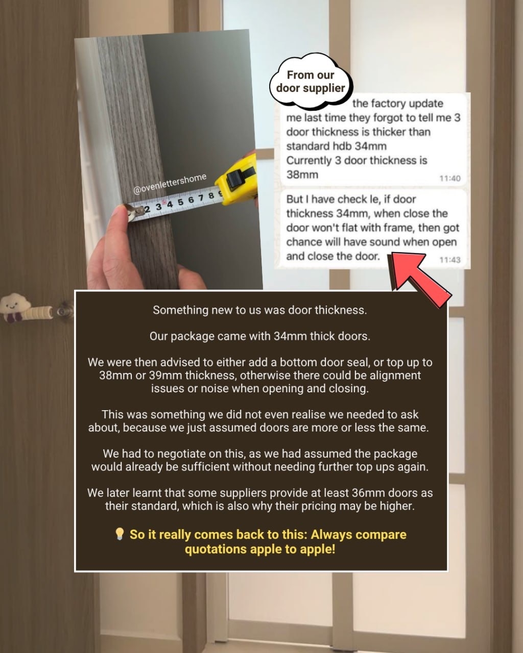 Reno Diaries: Why Our Doors Costed $420 More Than Quoted