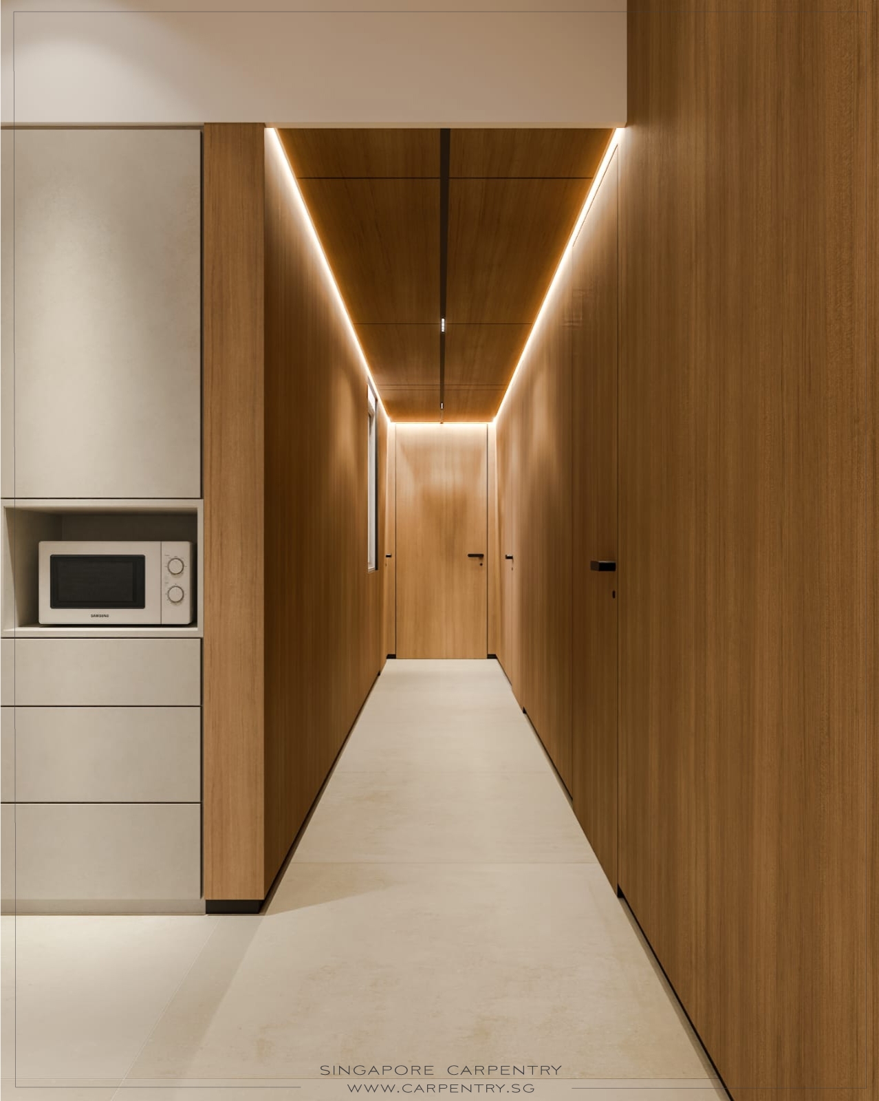Warm minimalism & quiet luxury @ Terrasse Condo