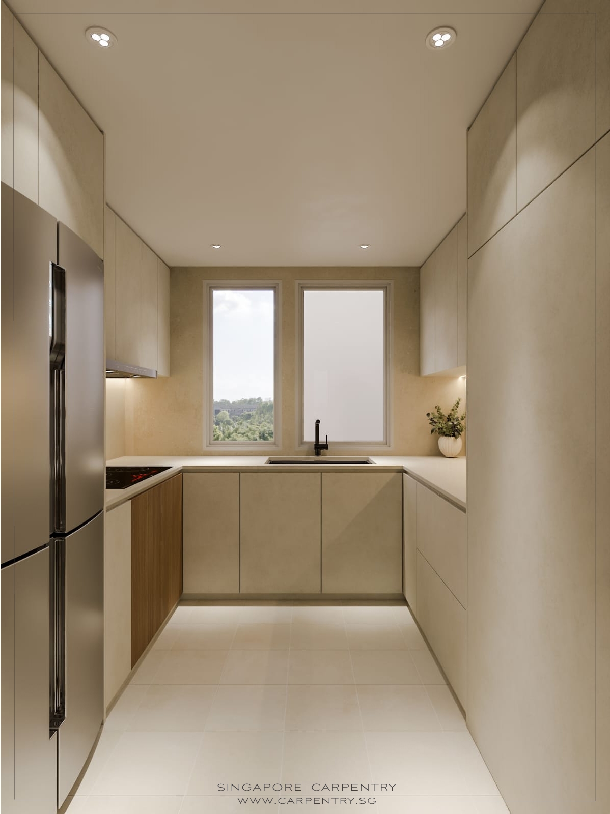 Warm minimalism & quiet luxury @ Terrasse Condo