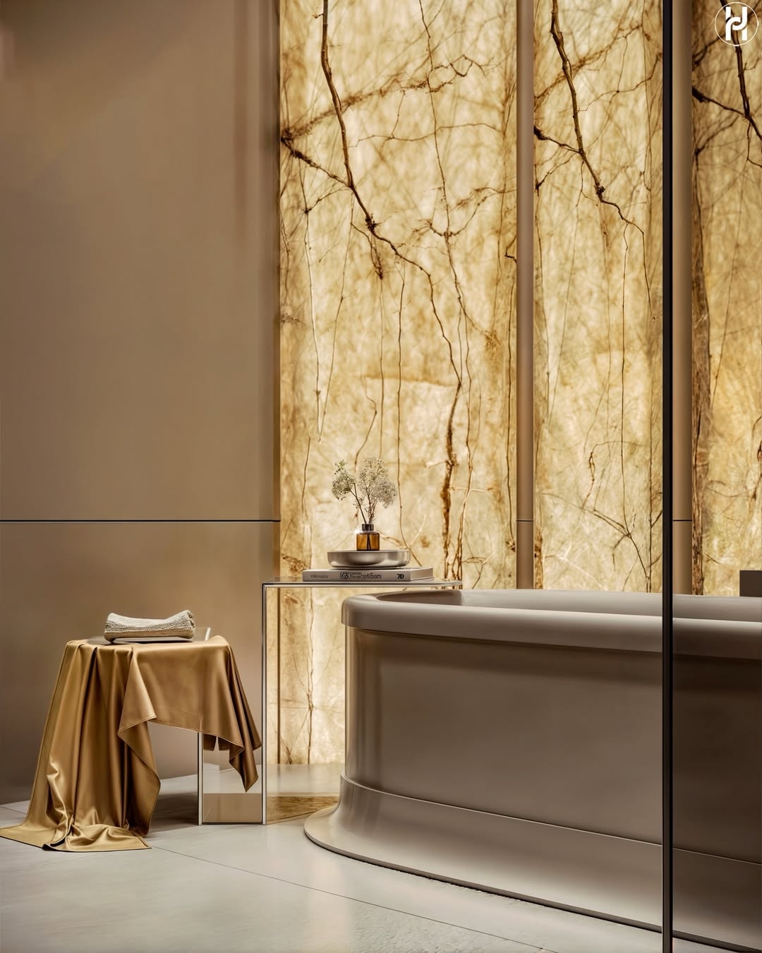 Luxurious bathroom design