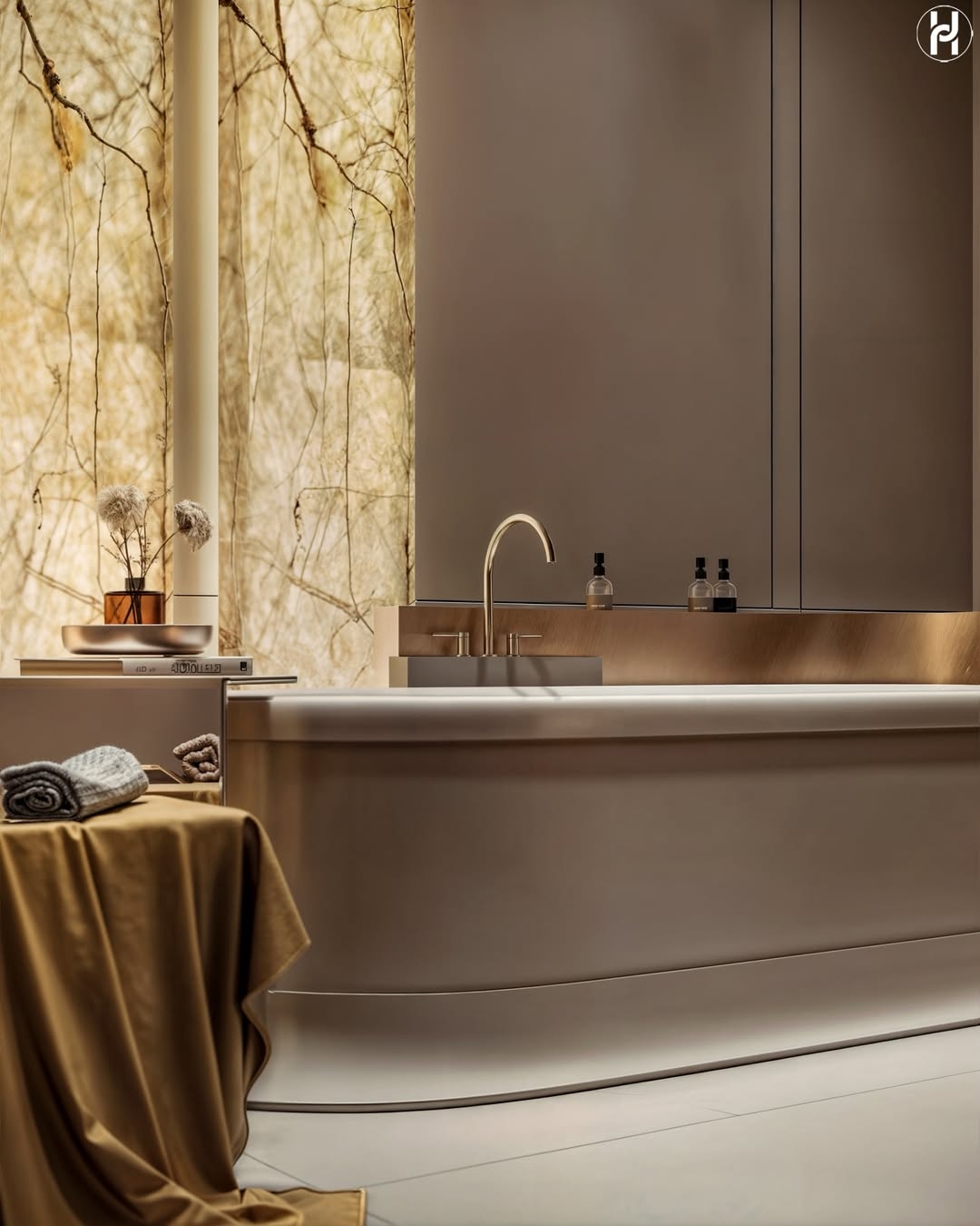Luxurious bathroom design