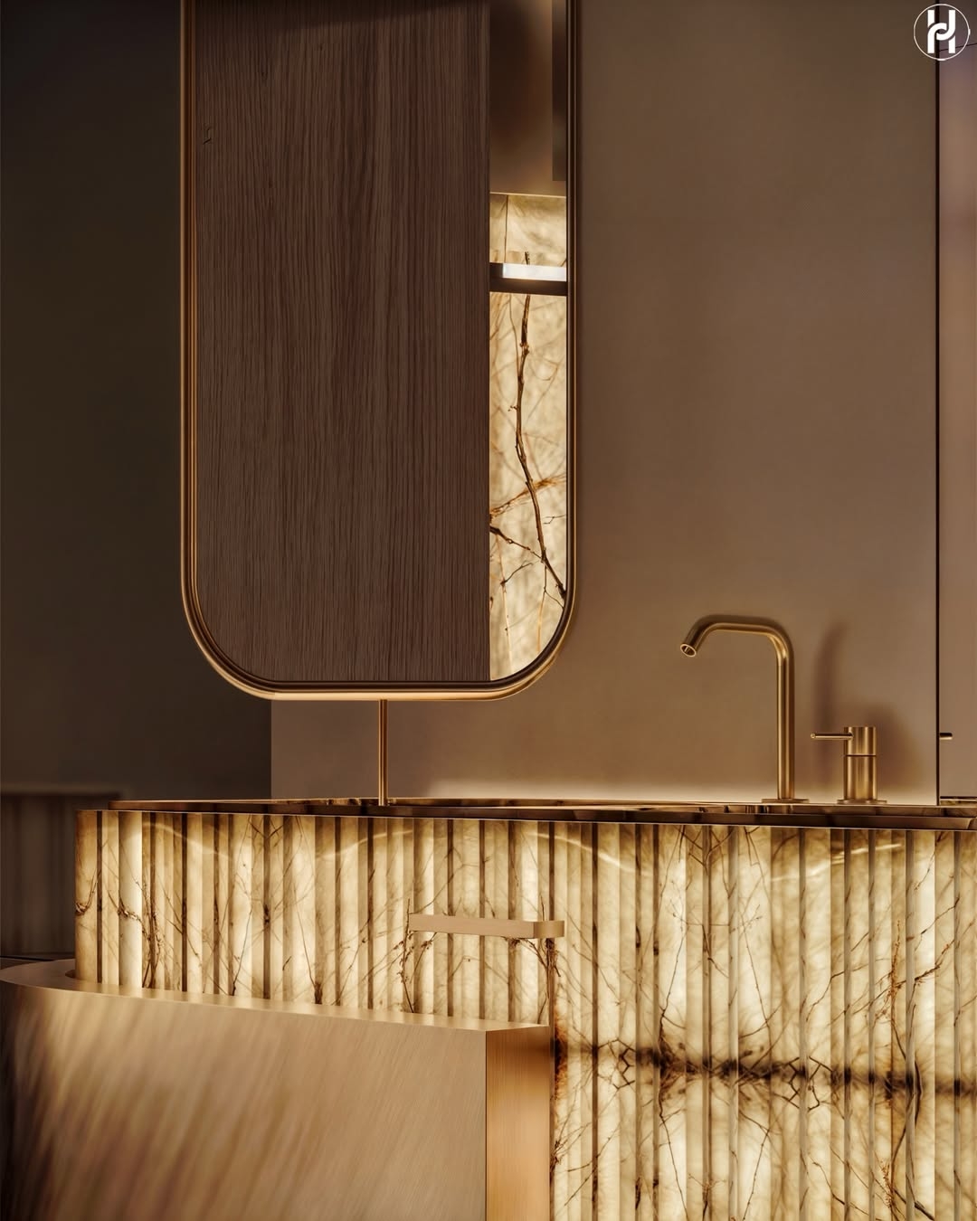 Luxurious bathroom design