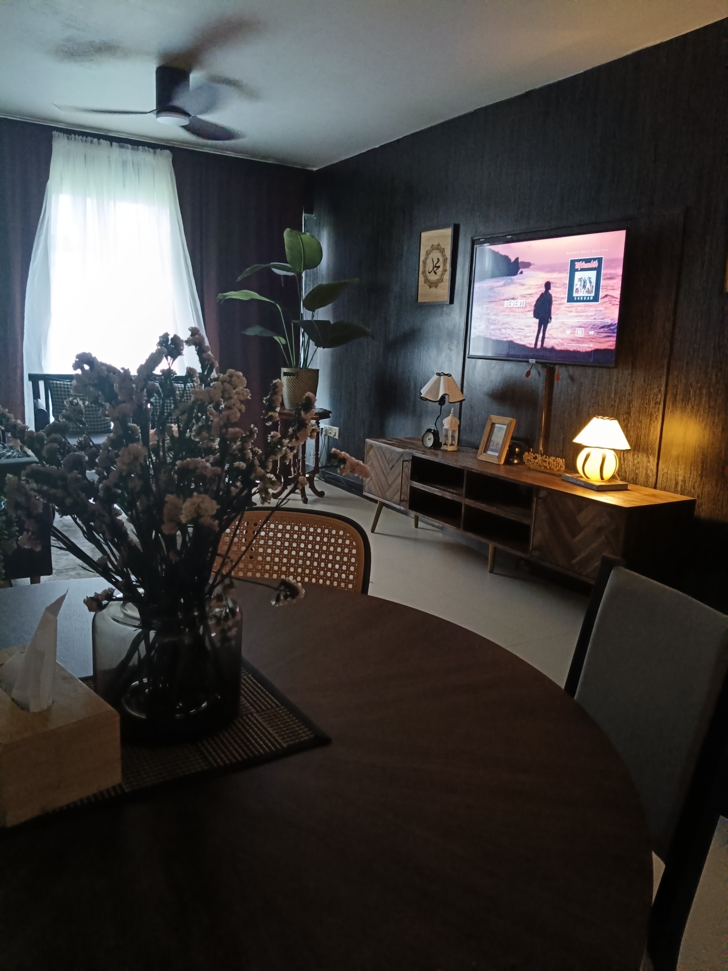 Gloomy days,cozy corner