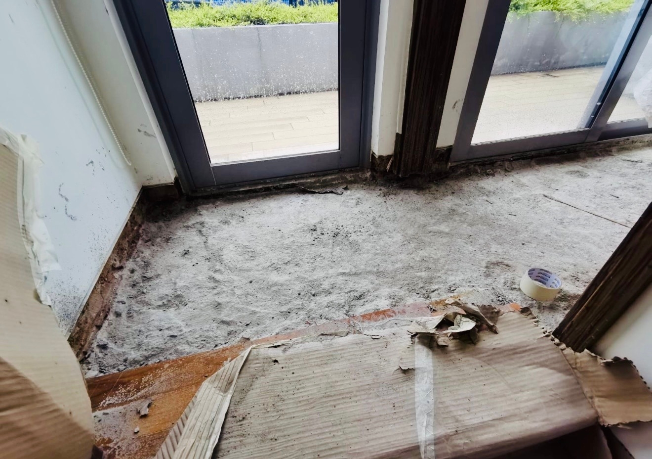 How expensive is it to repair the entrance way to the staircase?