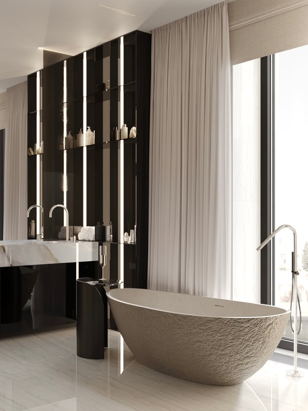 Luxurious-and-modern-bathroom-interior-design
