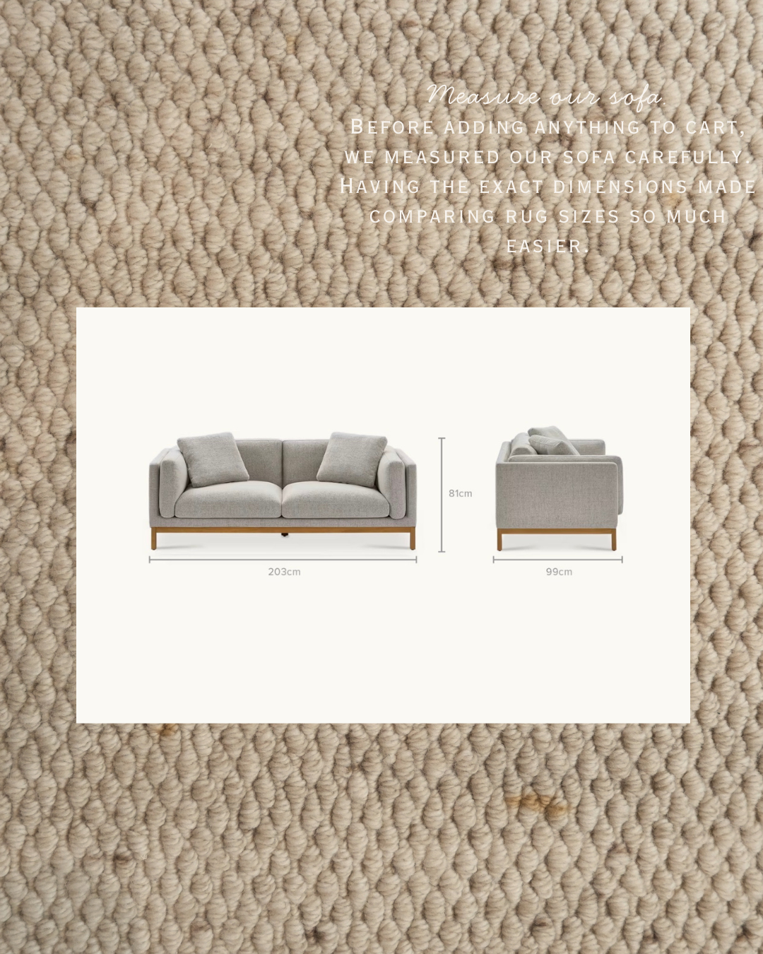 A Rug Worth Waiting For 🌥️