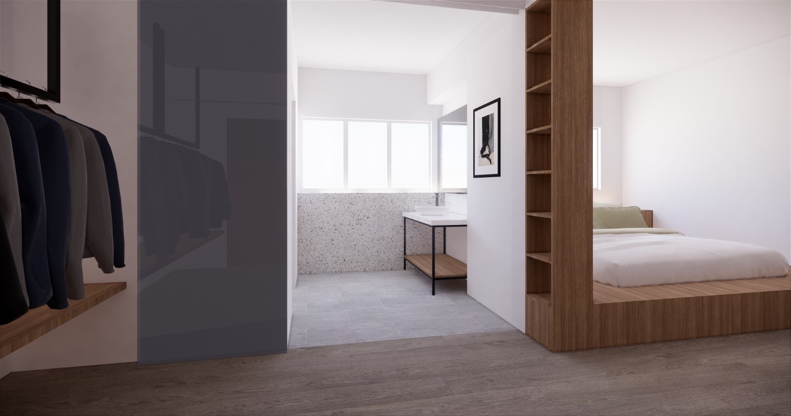 The Master Bedroom: Minimalism by Accident