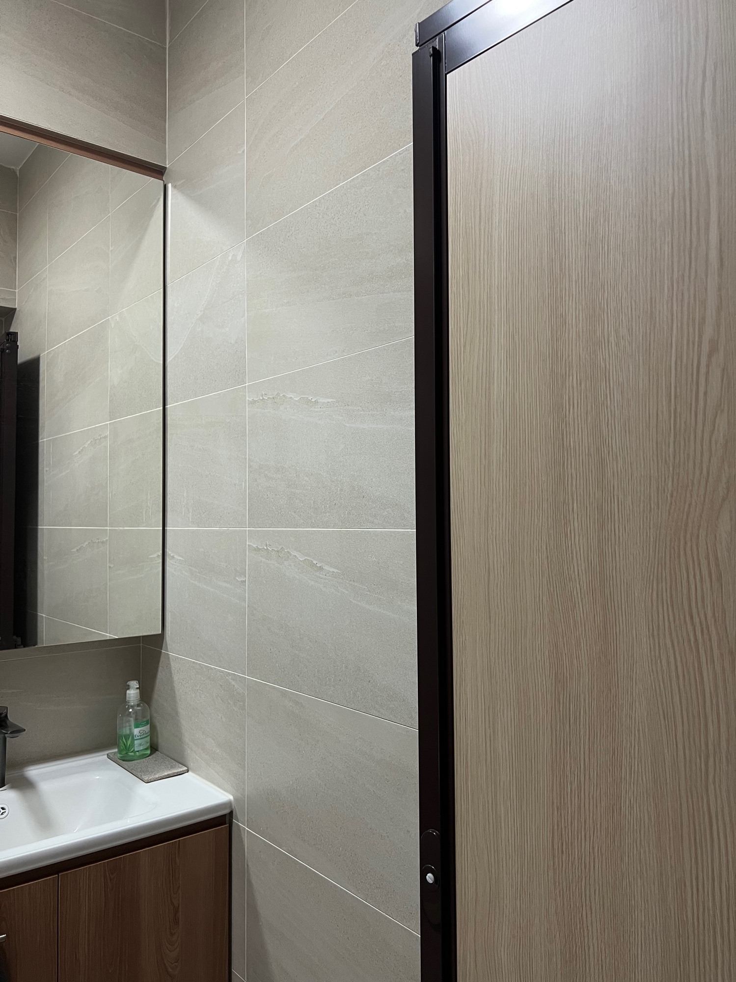 reducing the chores in our common bathroom
