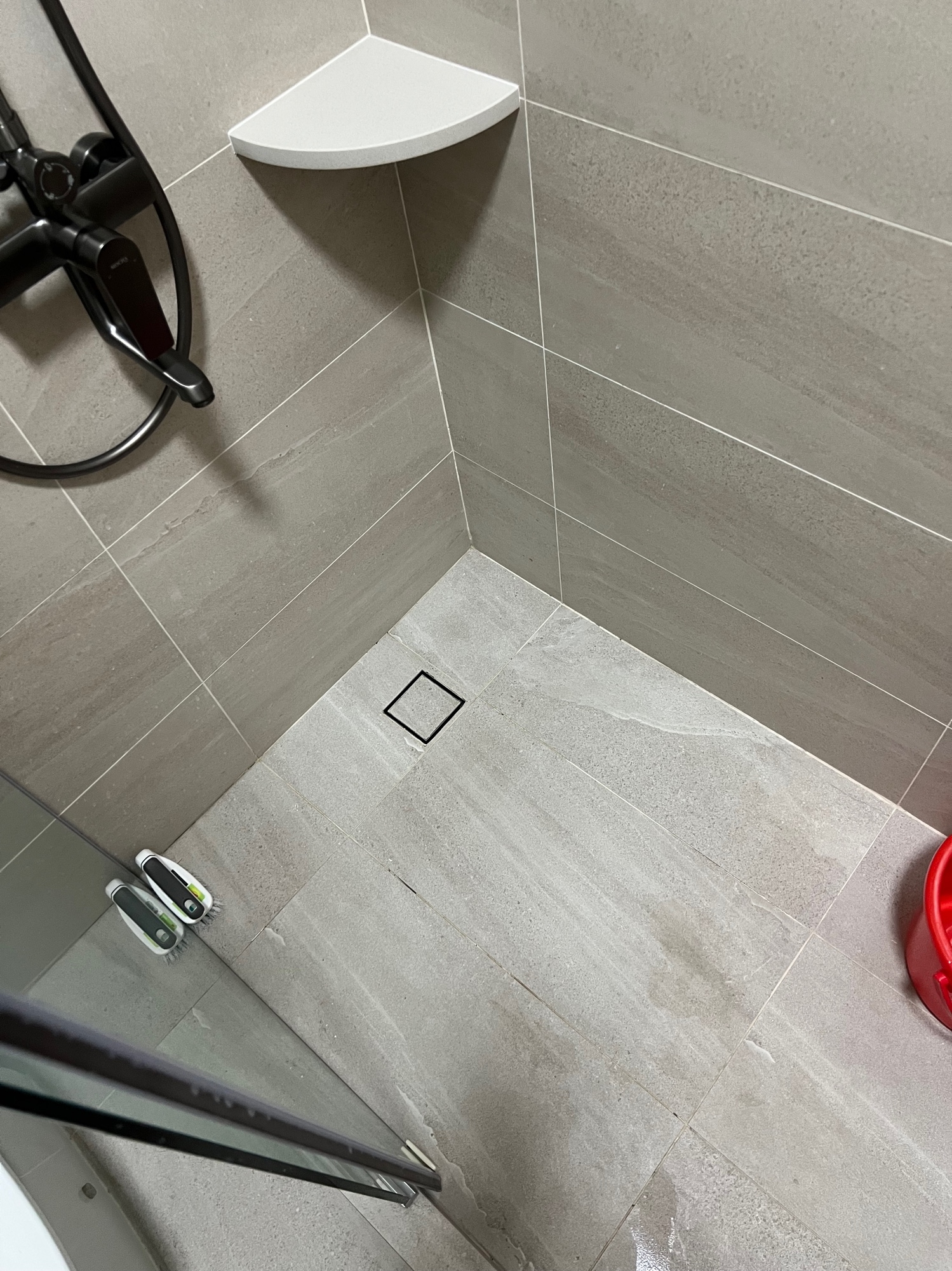 reducing the chores in our common bathroom