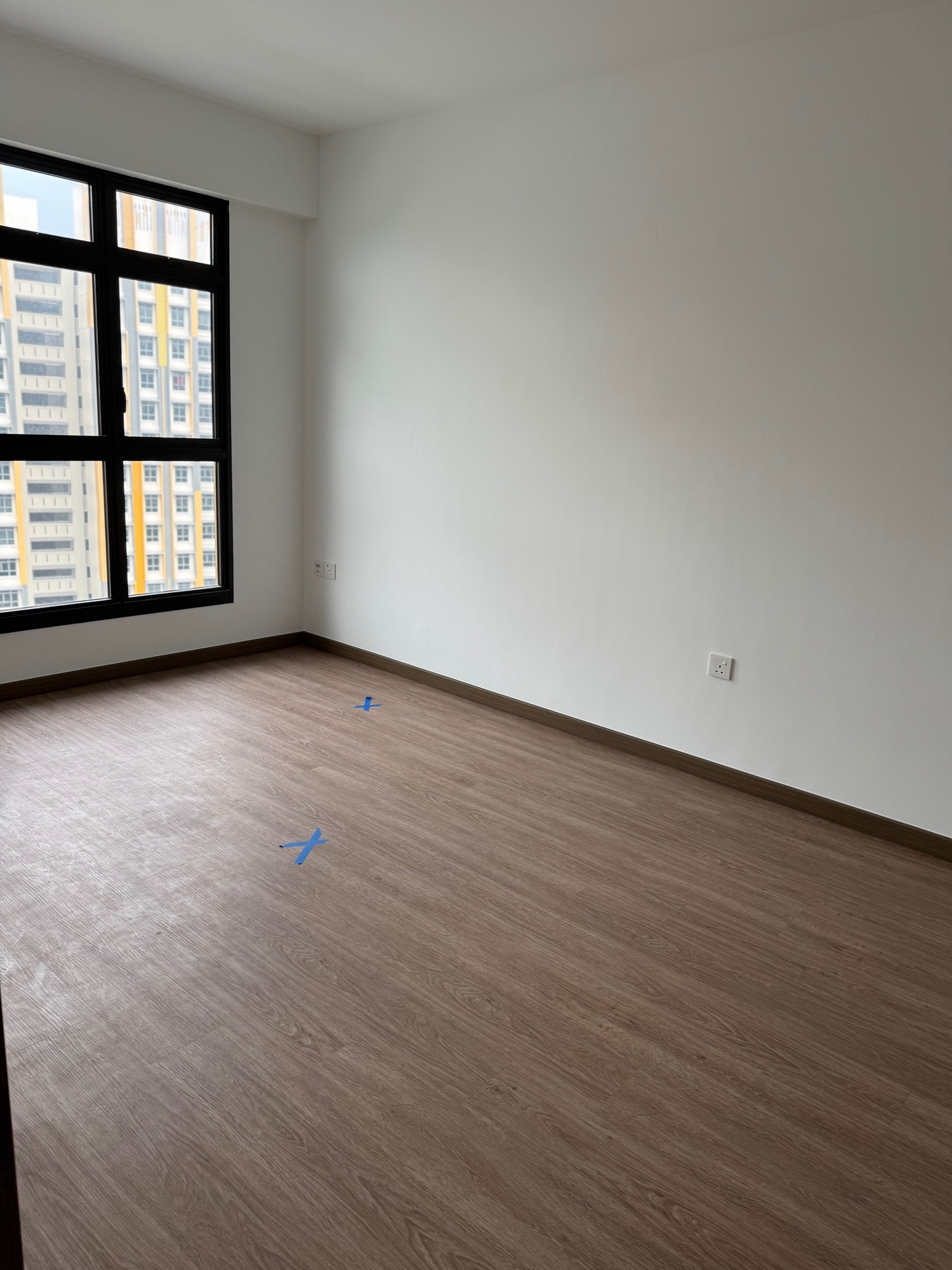Simple master bedroom yet functional