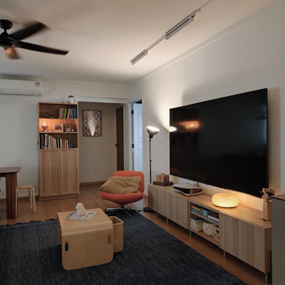 Customer home photo 1: House Tour: Our Mid-Century Modern 4Room Resale