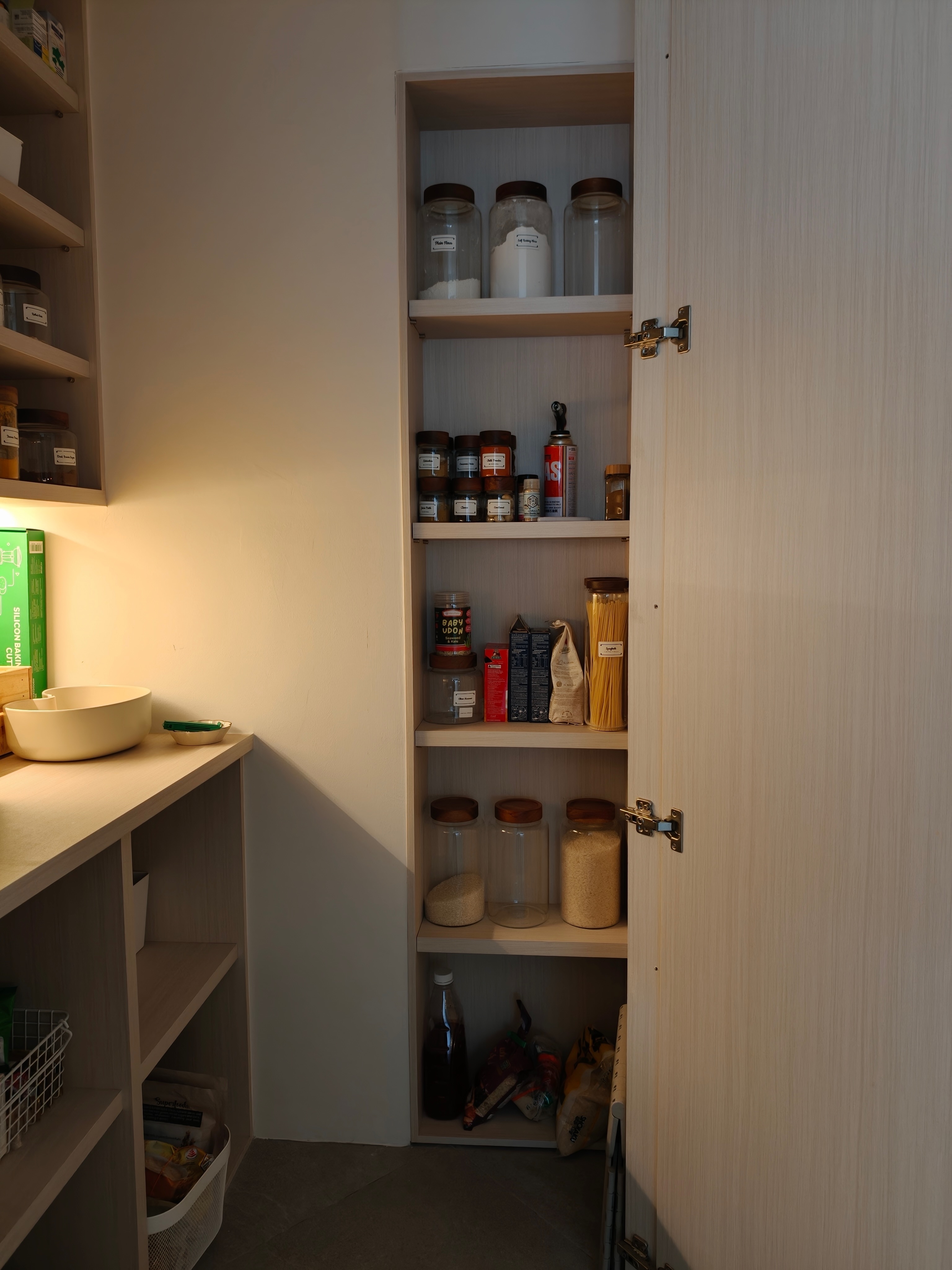 Stocked & Sorted: Walk-In Pantry