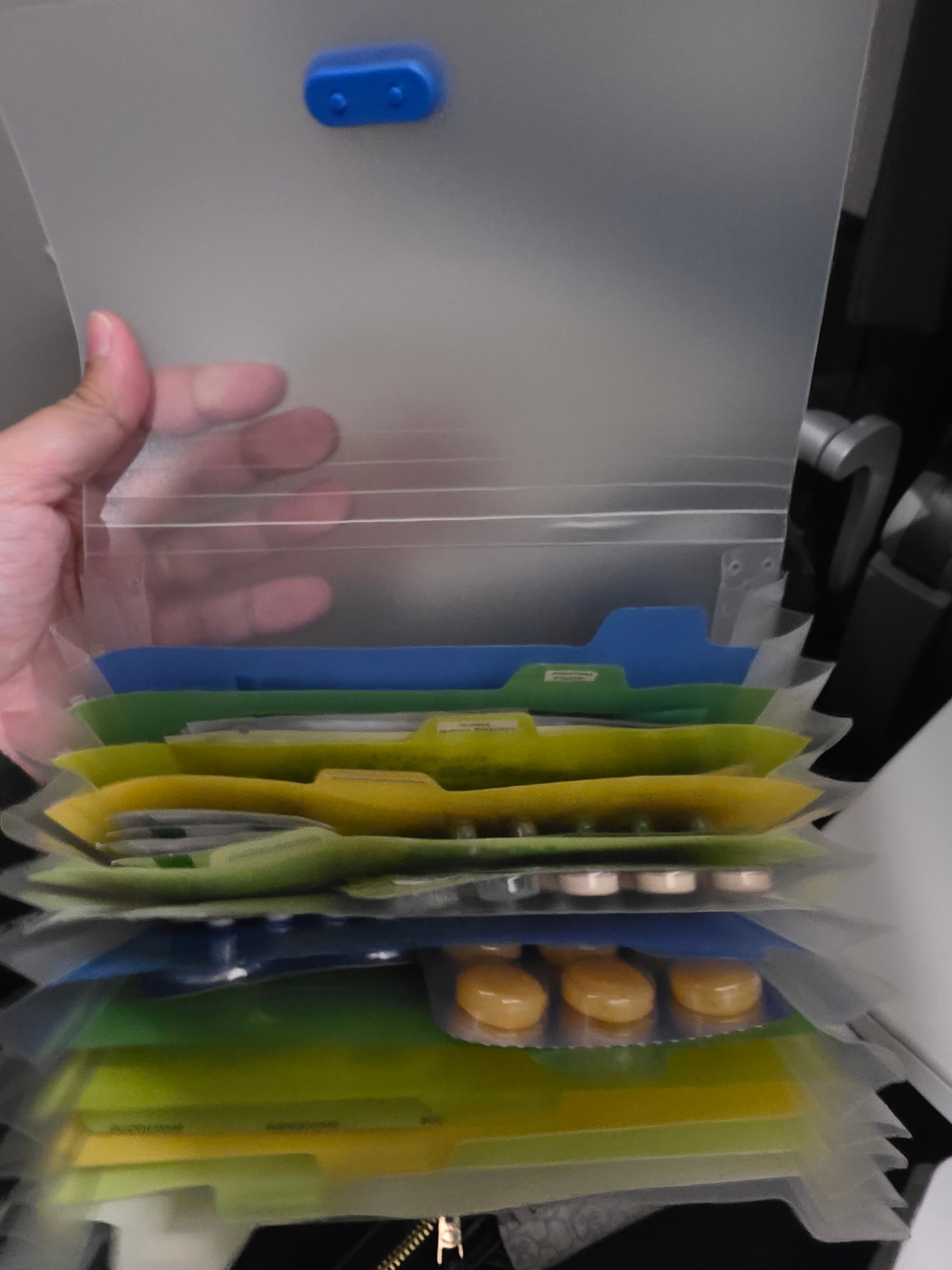 Our travel medicine organizer is updated!