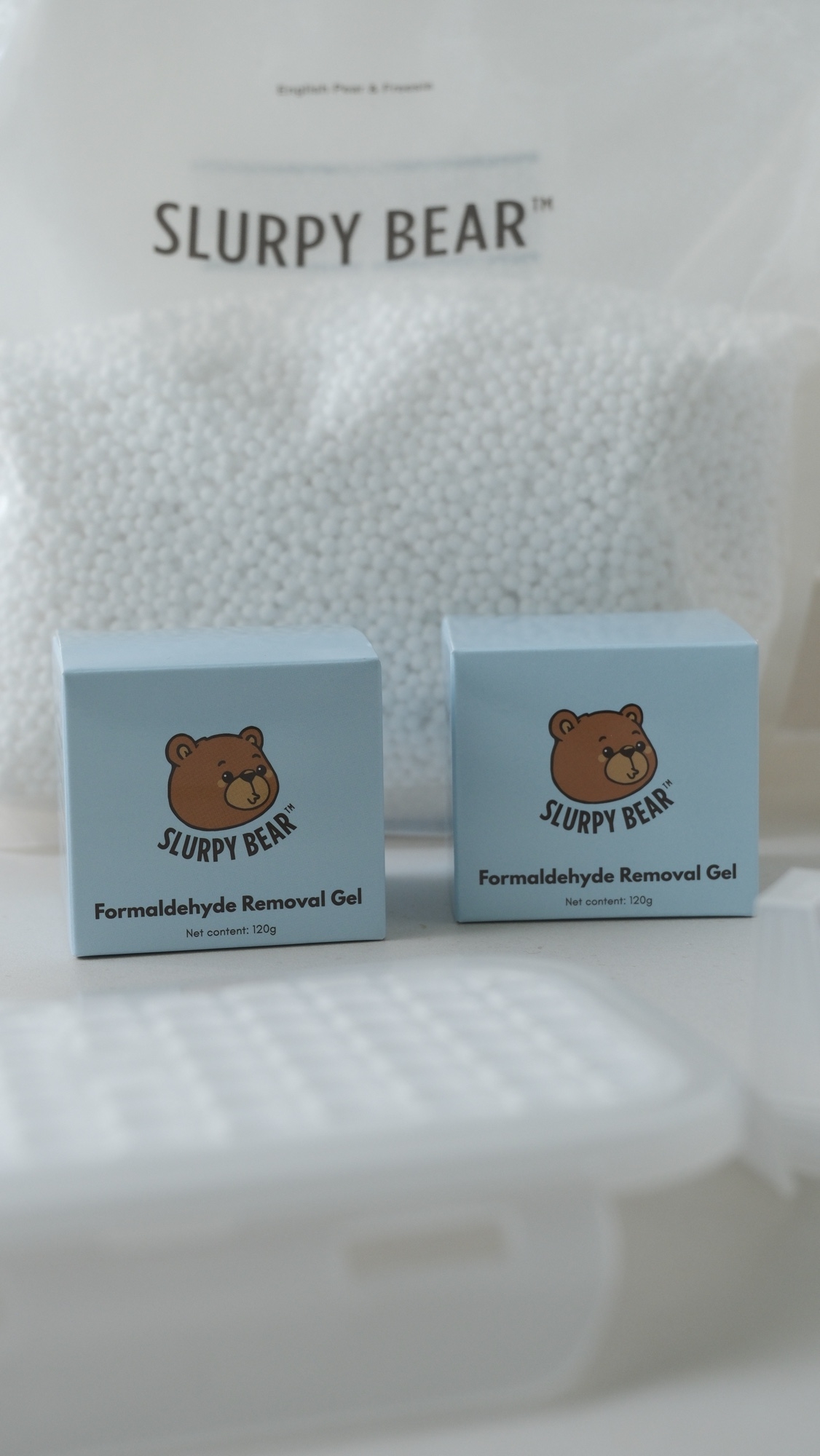 A little unboxing of the Slurpy Bear collection ✨
