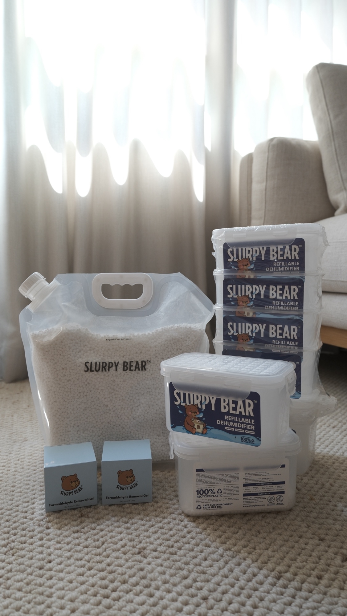 A little unboxing of the Slurpy Bear collection ✨