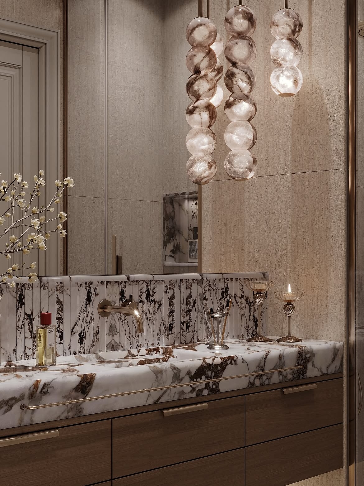 Ultra luxurious bathroom design