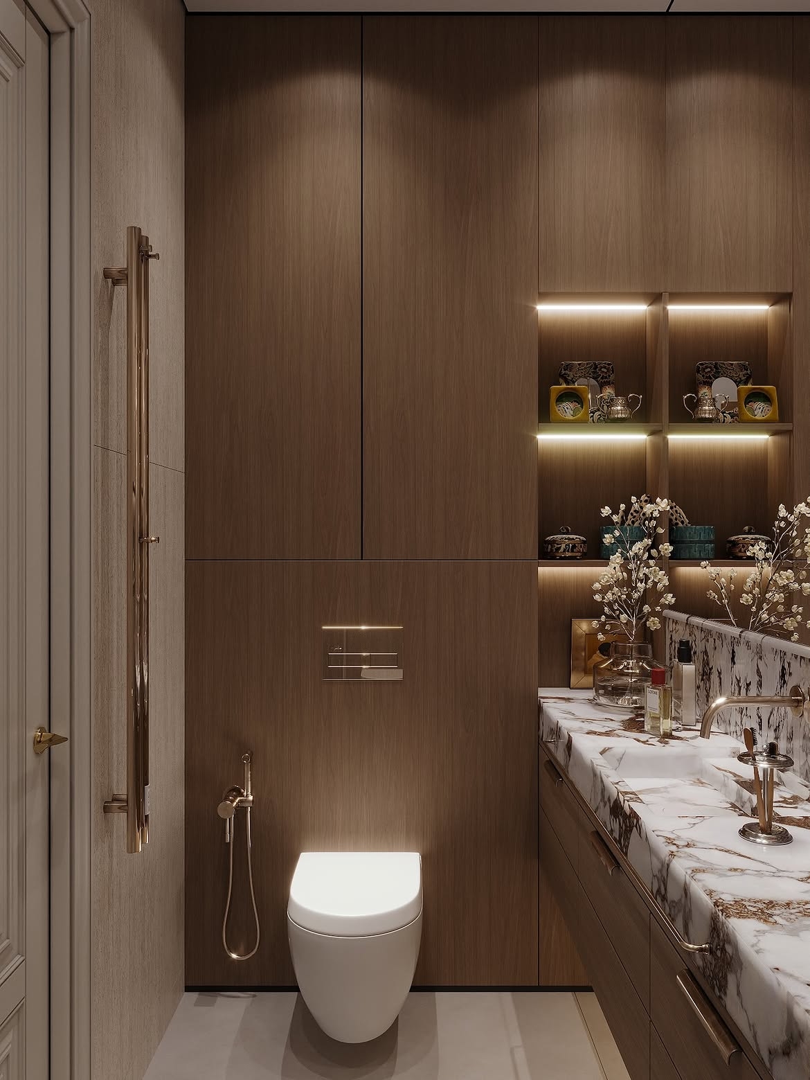 Ultra luxurious bathroom design