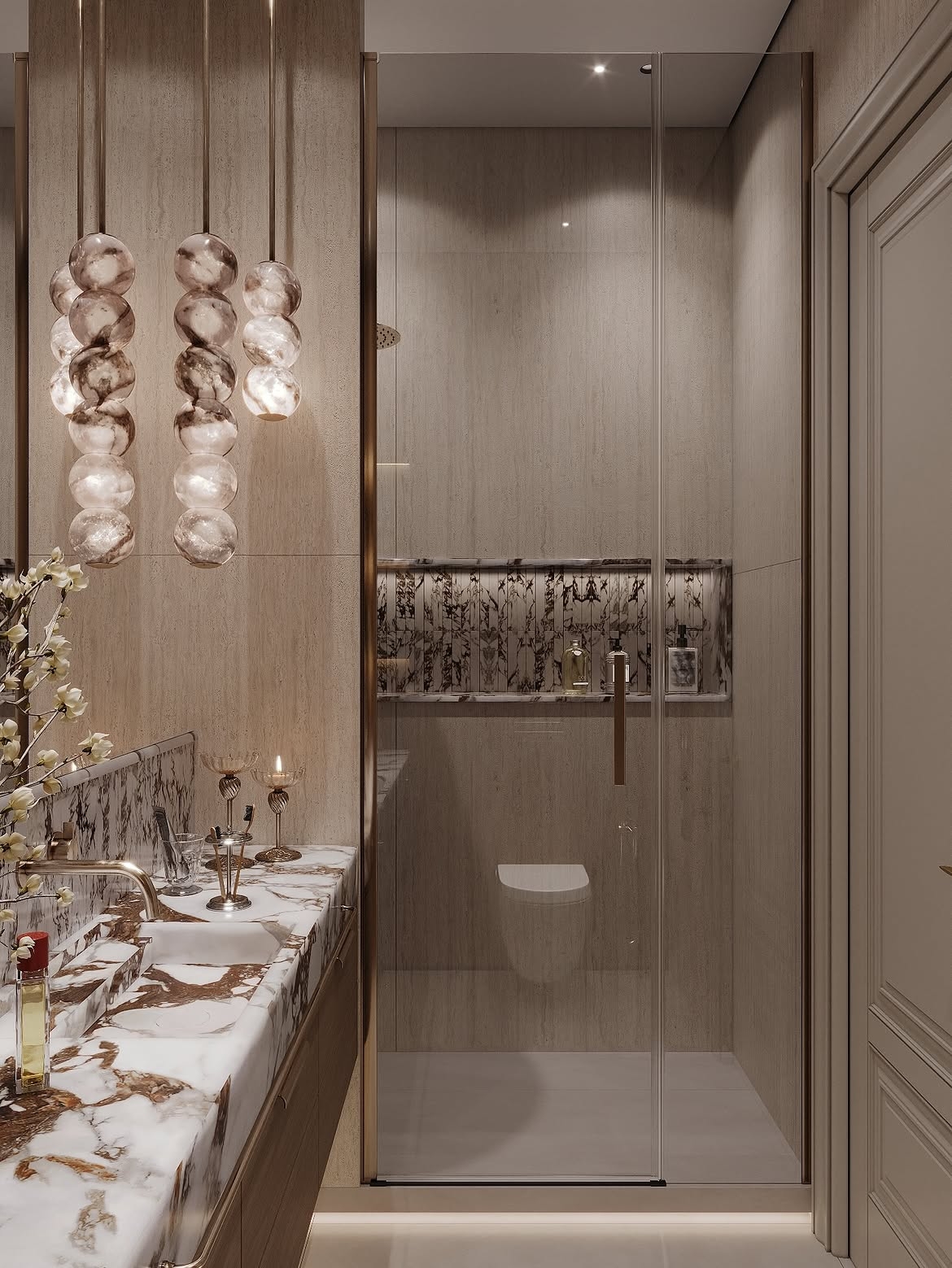 Ultra luxurious bathroom design